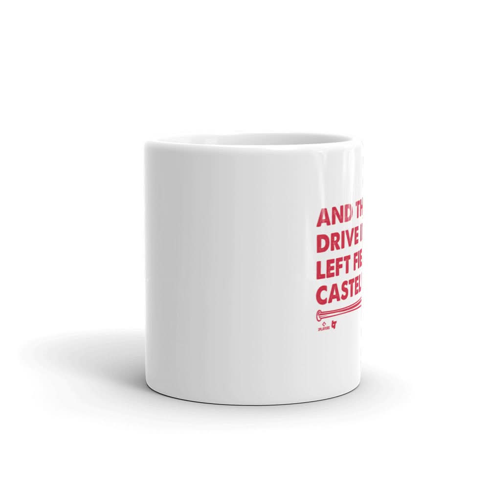 And There's a Drive Into Deep Left Field by Castellanos Mug 2