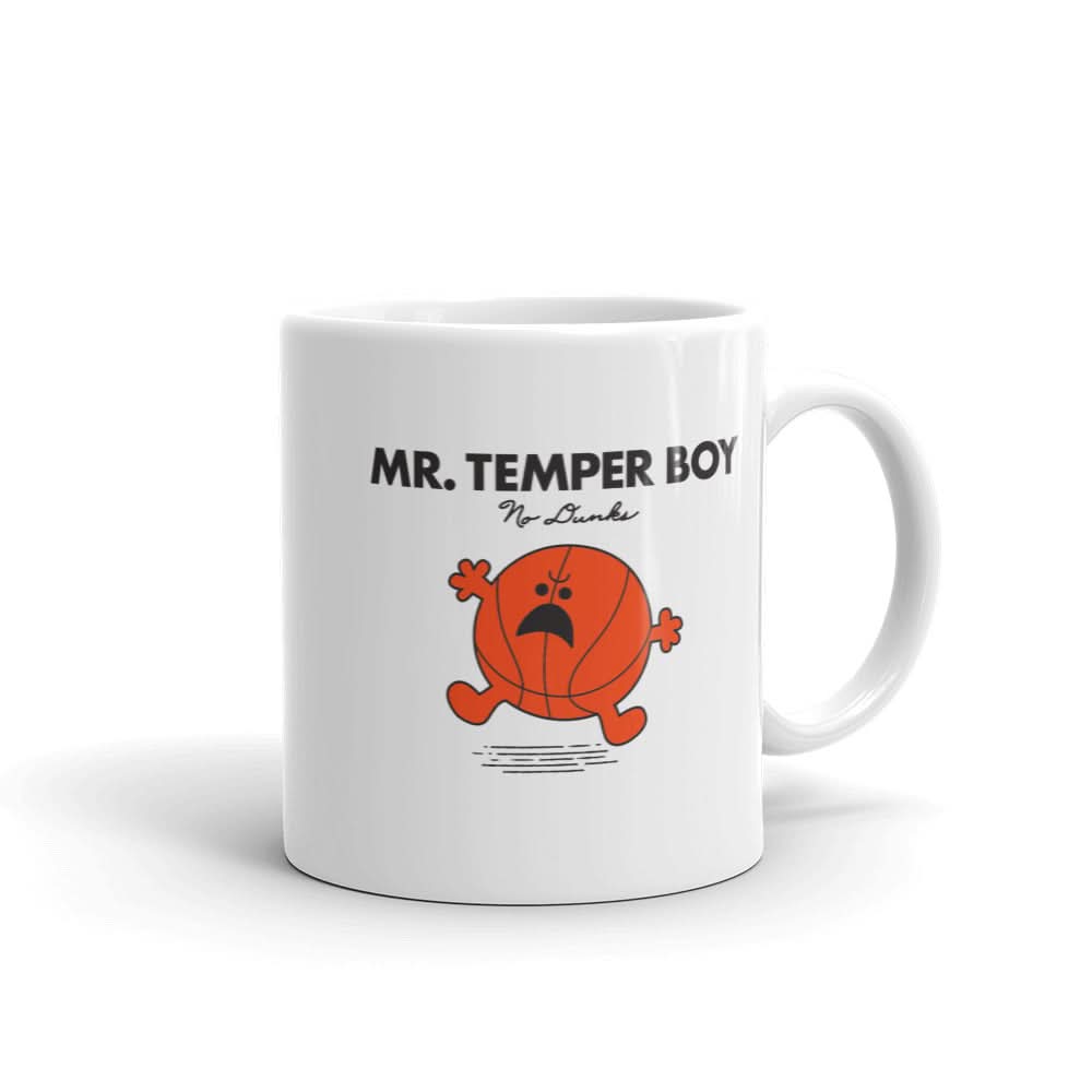 No Dunks: Mr. Temper Boy Mug 1