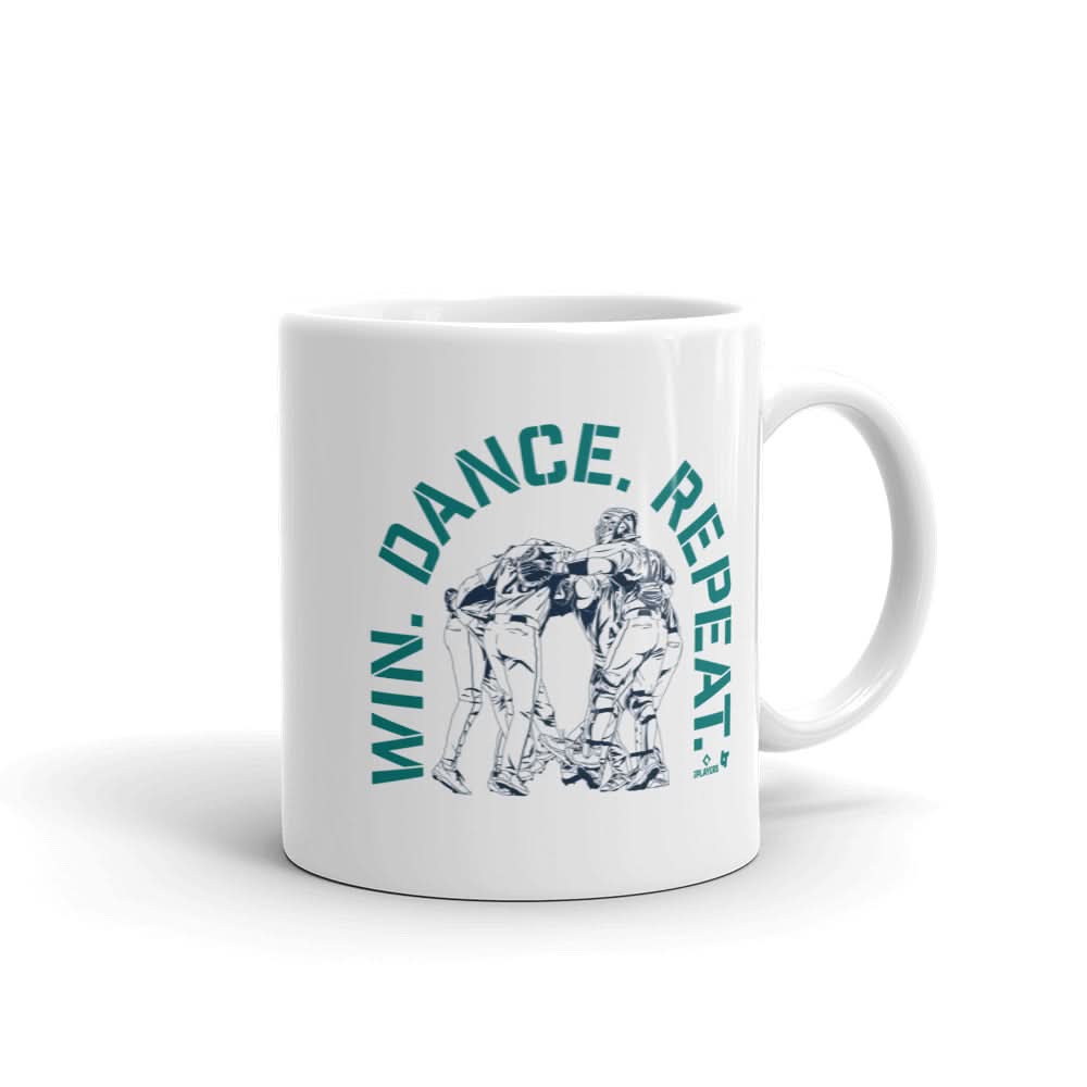 Seattle Baseball: Win. Dance. Repeat. Mug 1