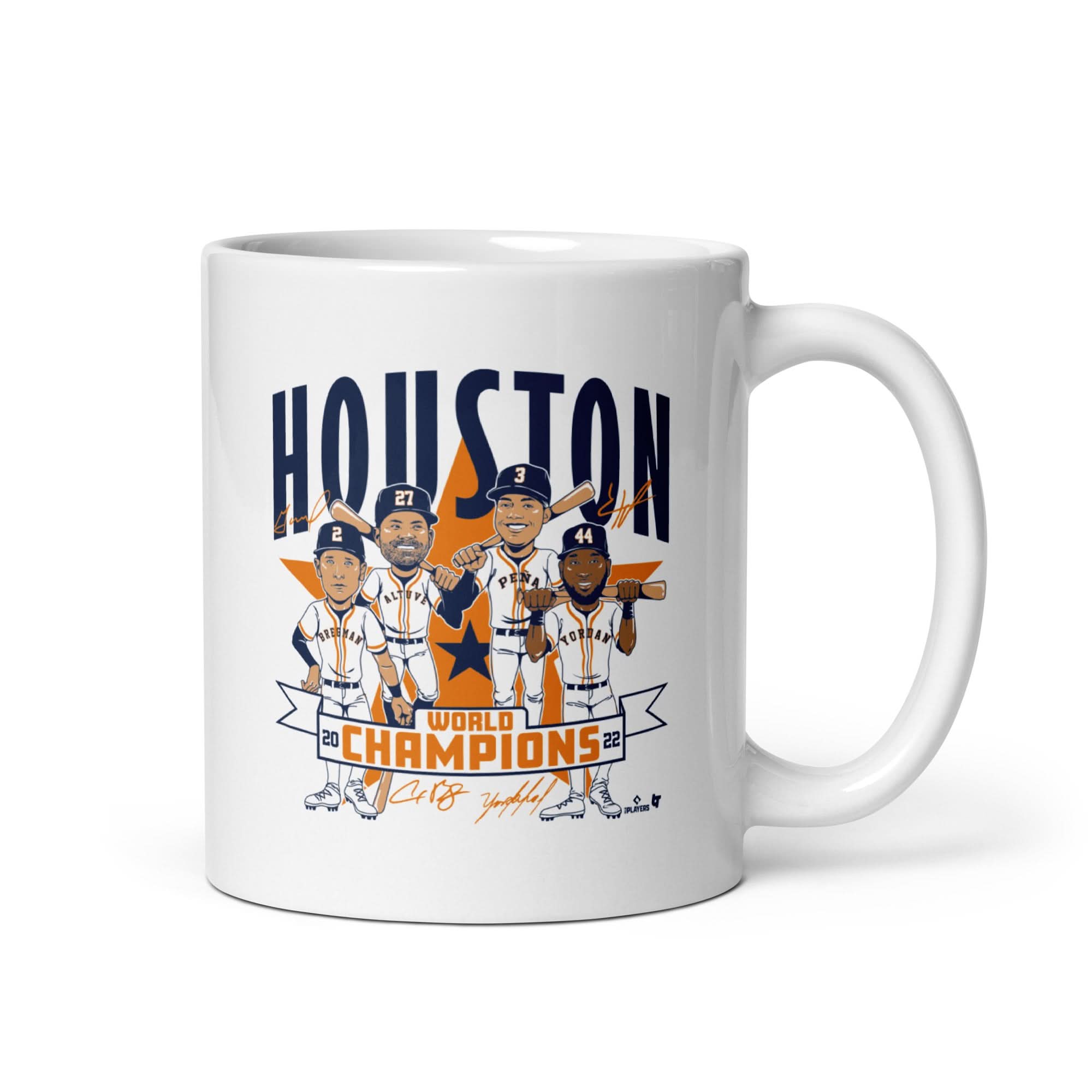 Houston: 2022 World Champions Caricature Mug 1