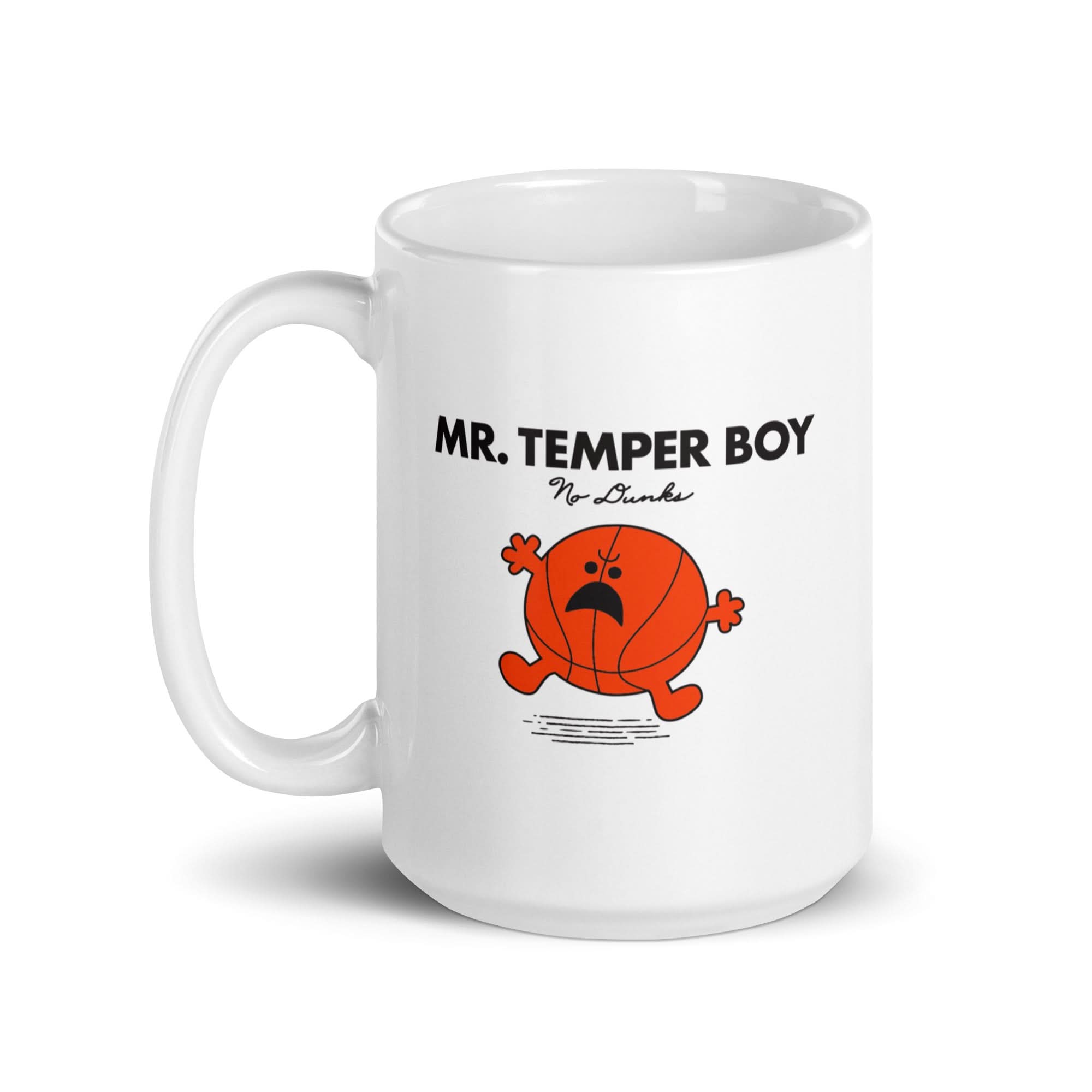No Dunks: Mr. Temper Boy Mug 5