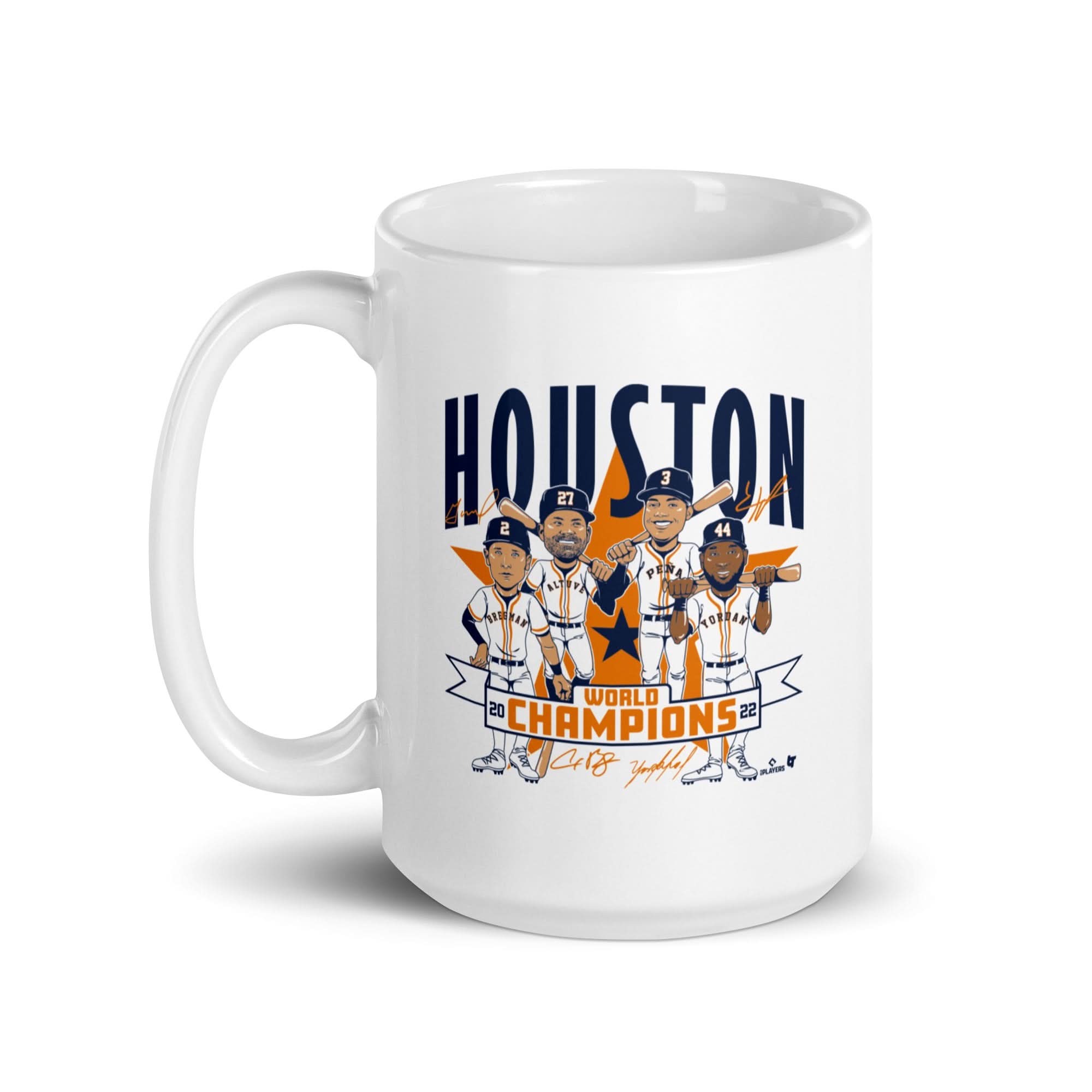 Houston: 2022 World Champions Caricature Mug 5