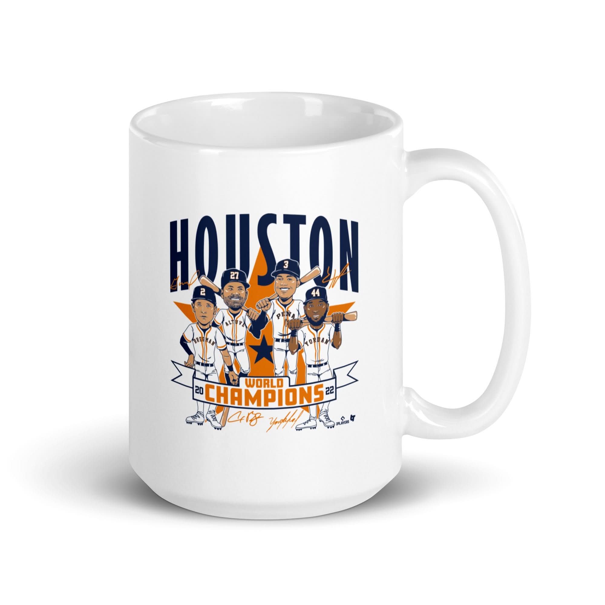 Houston: 2022 World Champions Caricature Mug 4