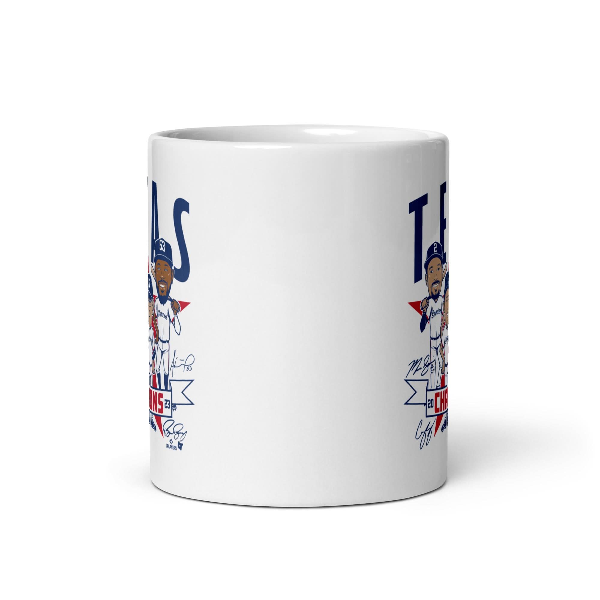 Texas Baseball: World Champions Caricatures Mug 4