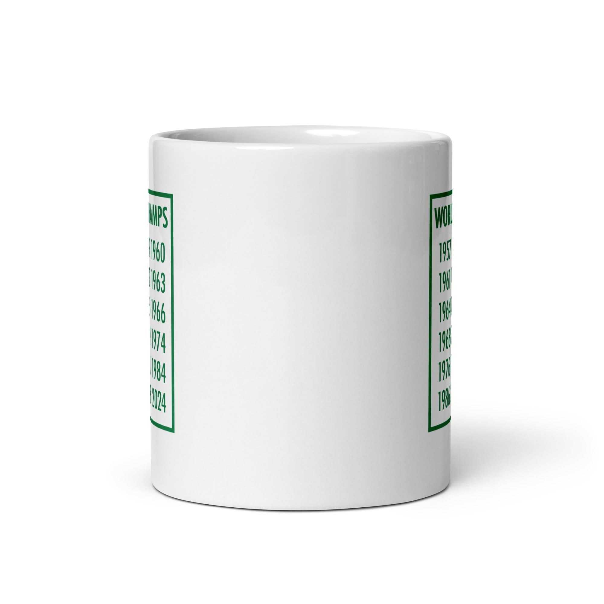 Boston Basketball: 18-Time World Champions Mug 4