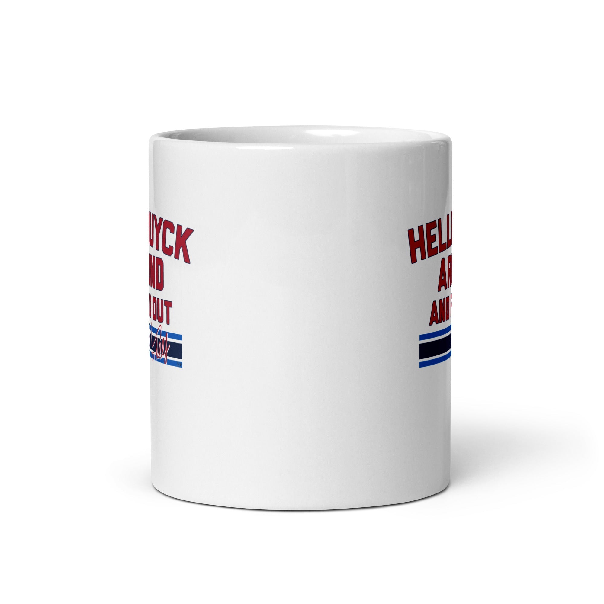 Connor Hellebuyck Around and Find Out Mug 4