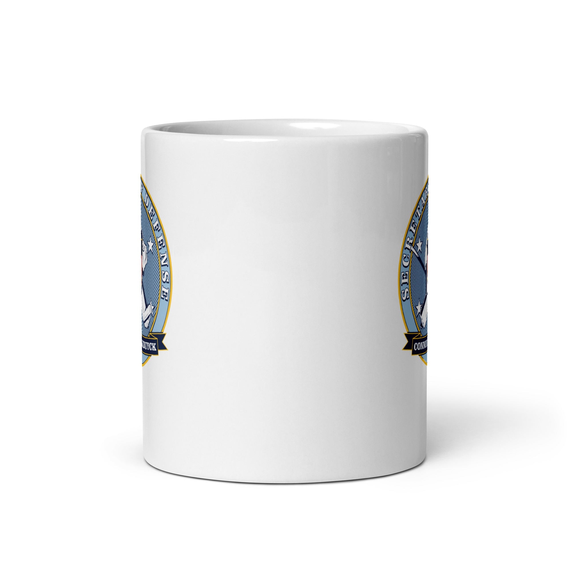 Connor Hellebuyck: Secretary of Defense Mug 4