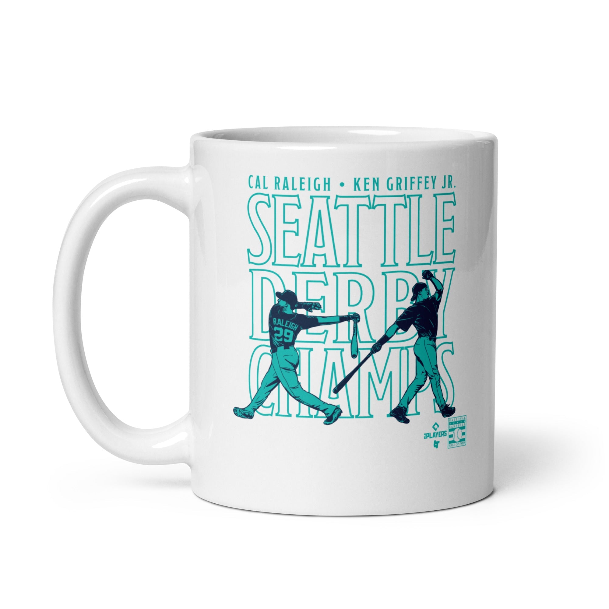 Cal Raleigh & Ken Griffey Jr: Seattle Derby Champs Mug 3