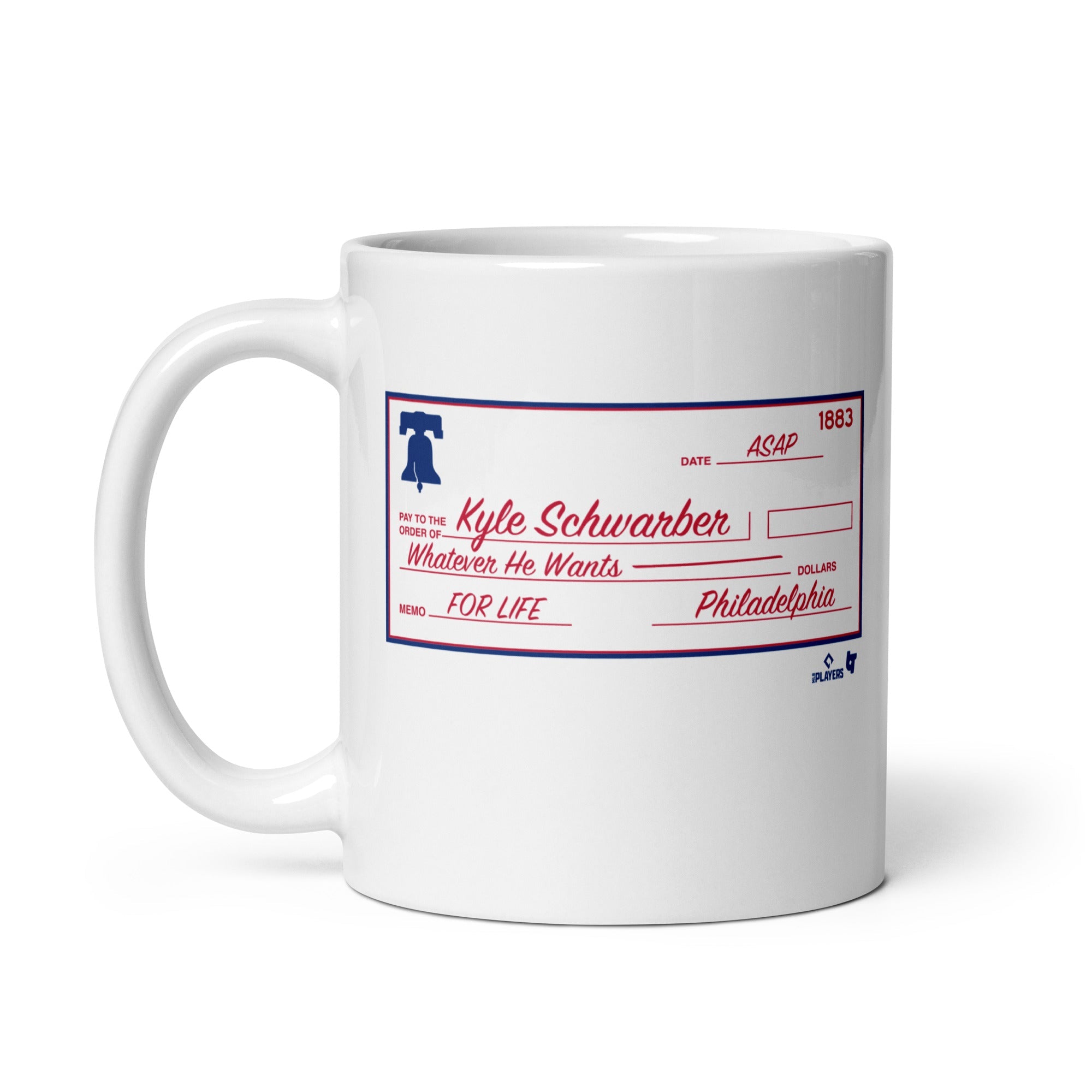 Kyle Schwarber: Blank Check Mug 3