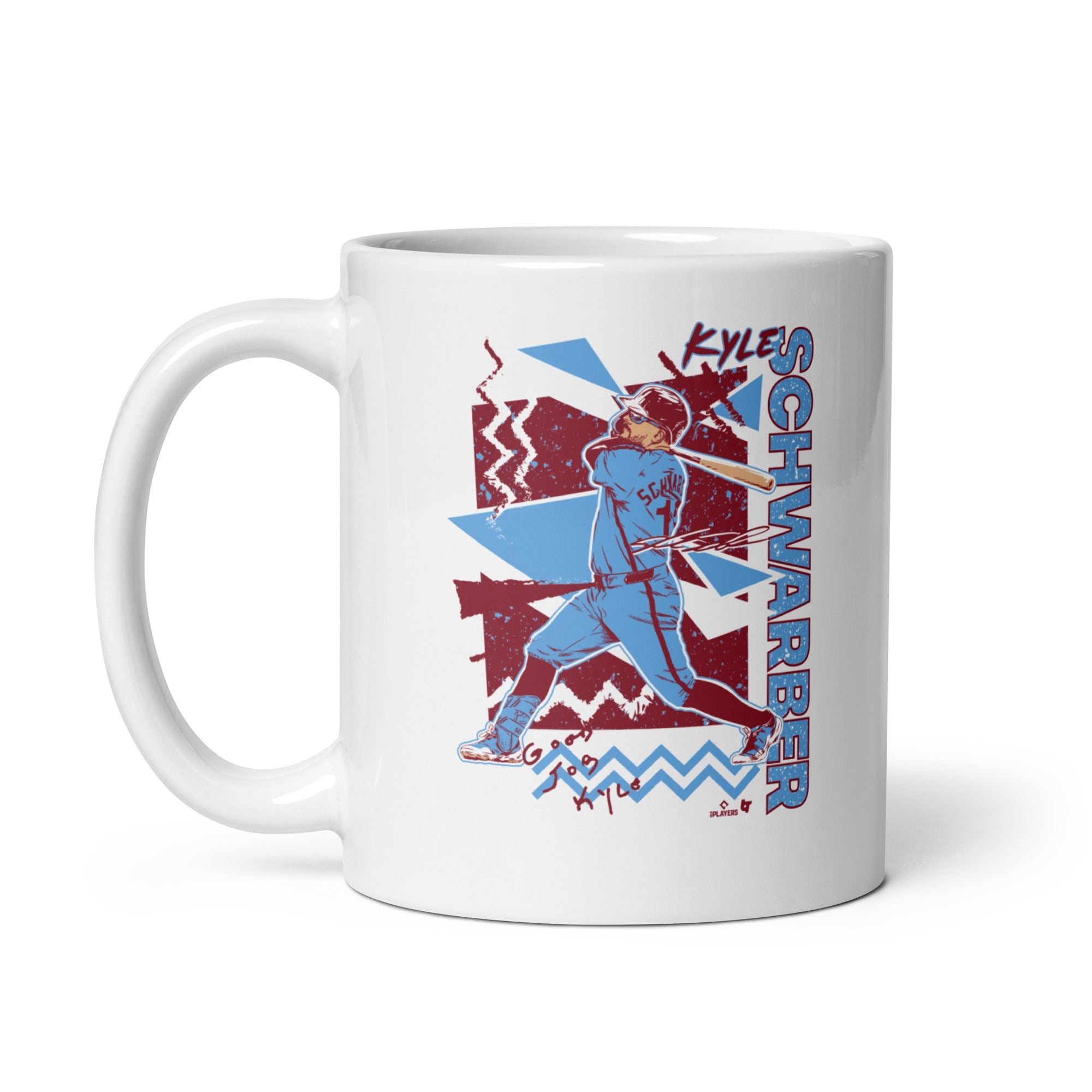 Kyle Schwarber: 90s Style Mug 3