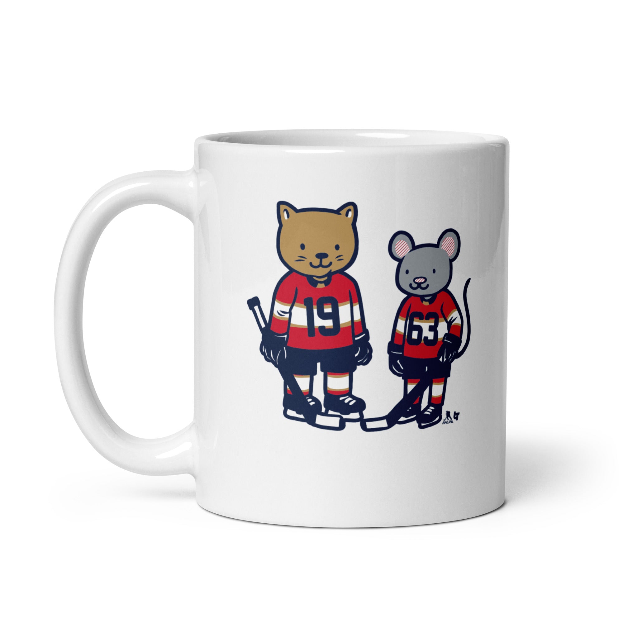Matthew Tkachuk & Brad Marchand: Cat & Rat Mug 3