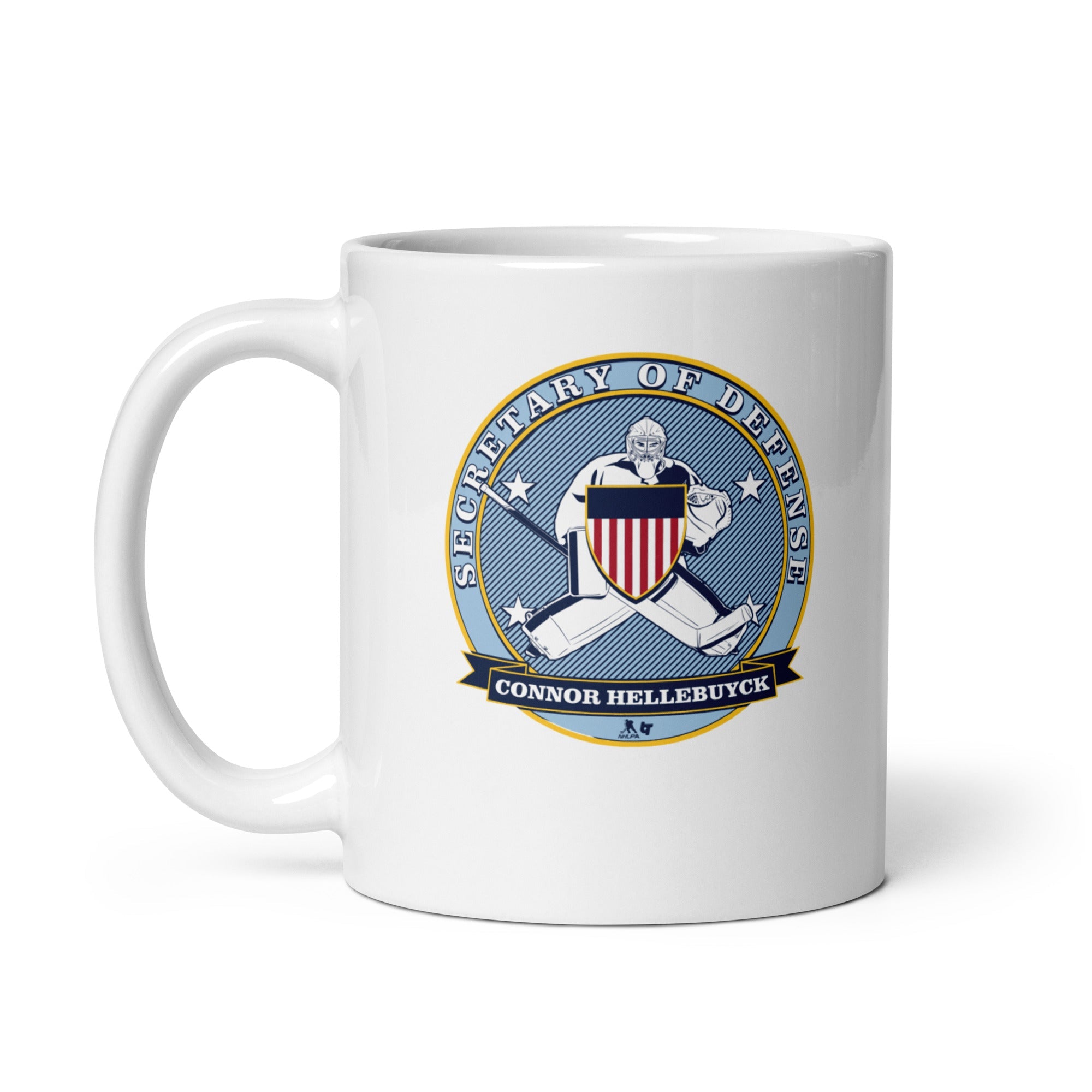 Connor Hellebuyck: Secretary of Defense Mug 3