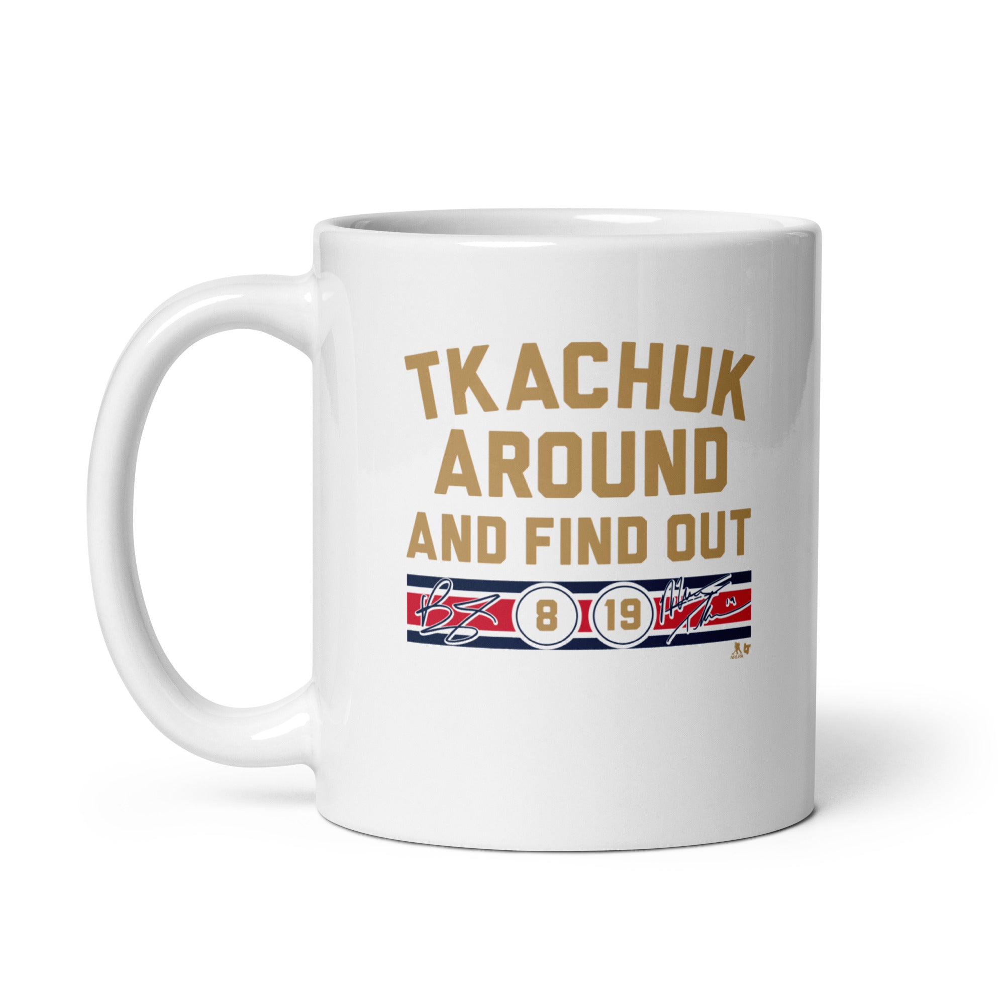 Matthew & Brady Tkachuk Around And Find Out Mug 3