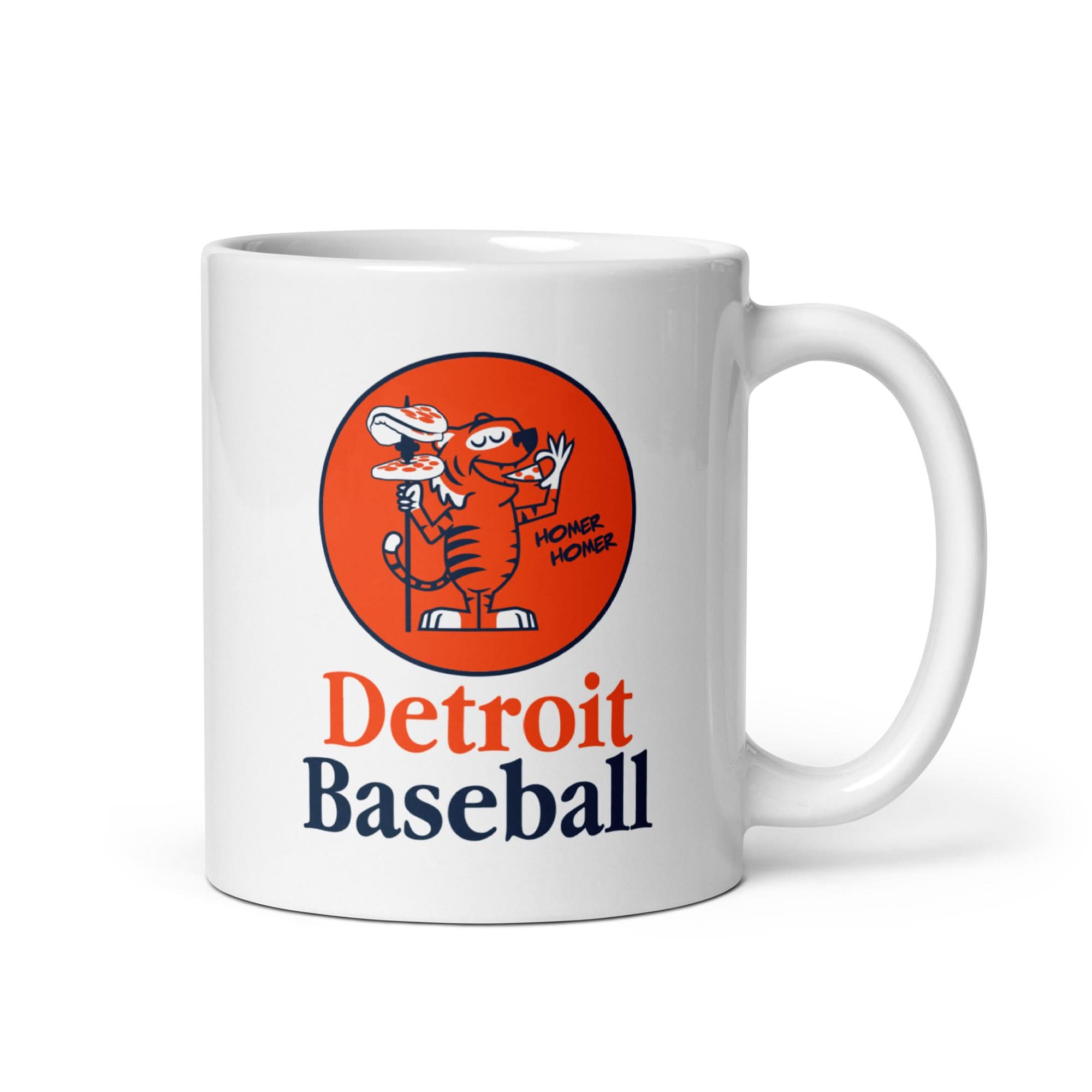 Detroit Baseball Pizza Spear Mug 2