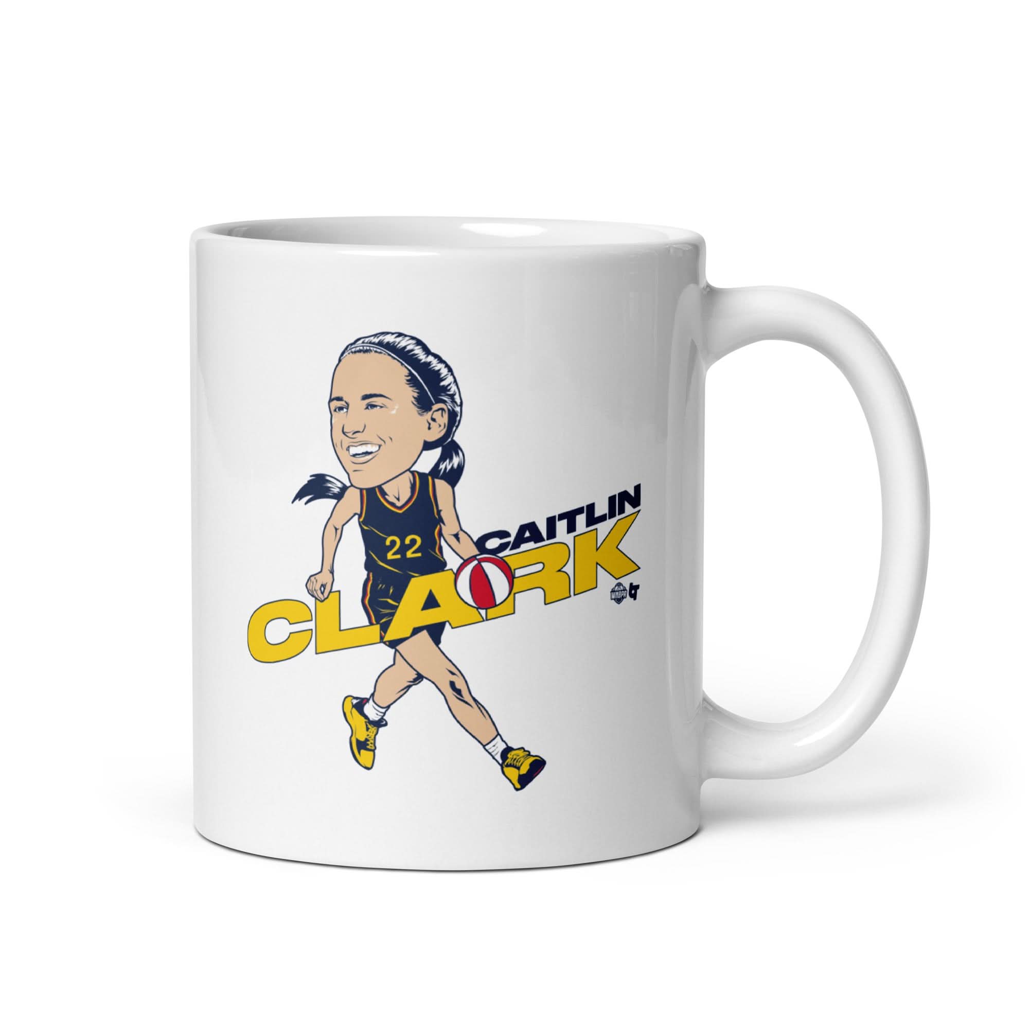 Caitlin Clark: Caricature - Indiana Mug 2