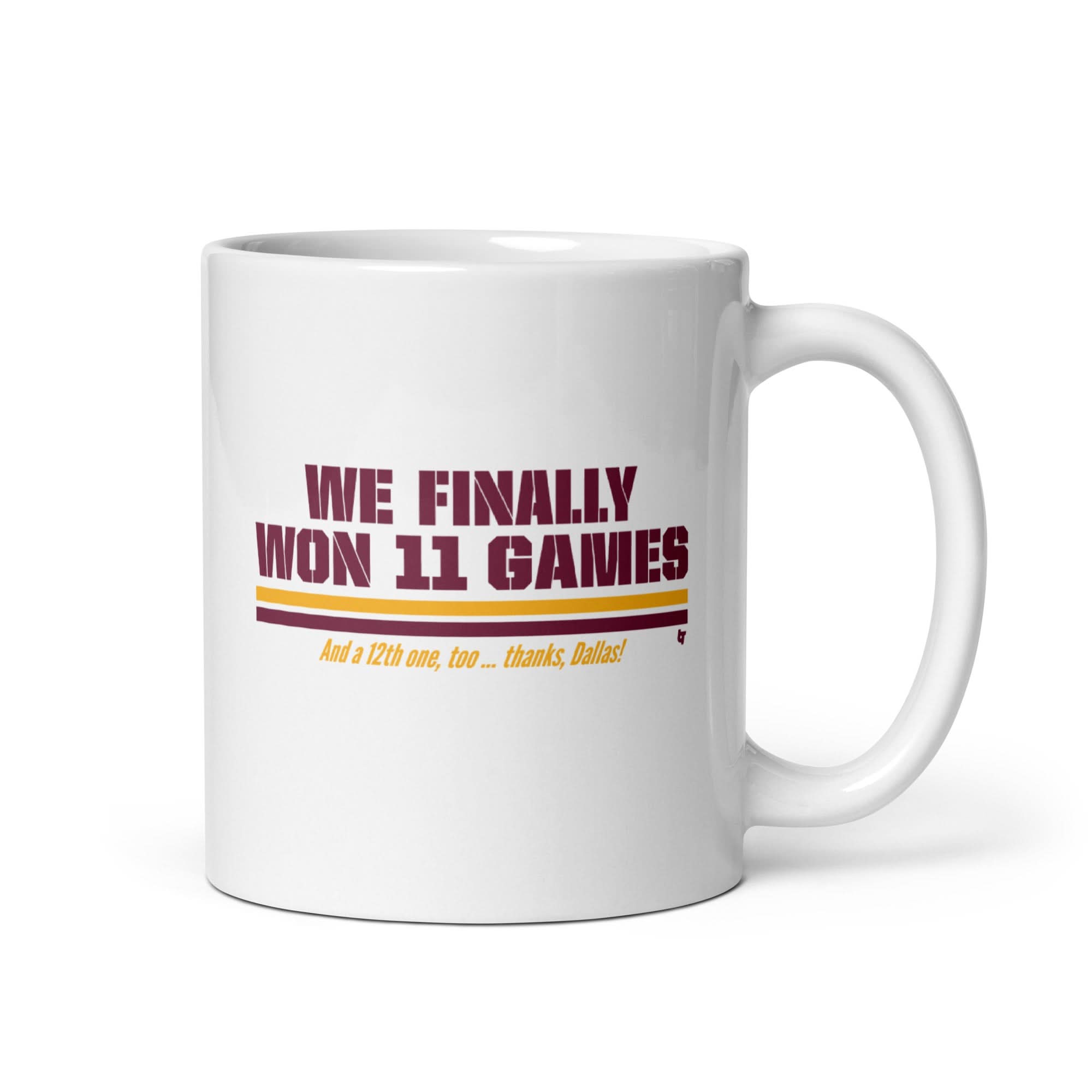 Washington Football: We Finally Won 11 Games Mug 1