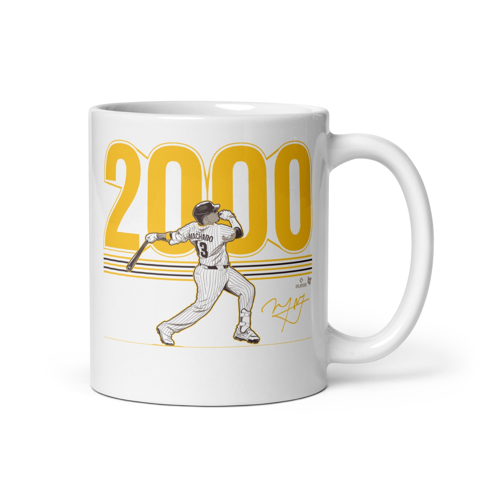 Manny Machado: 2,000 Hits Mug 2