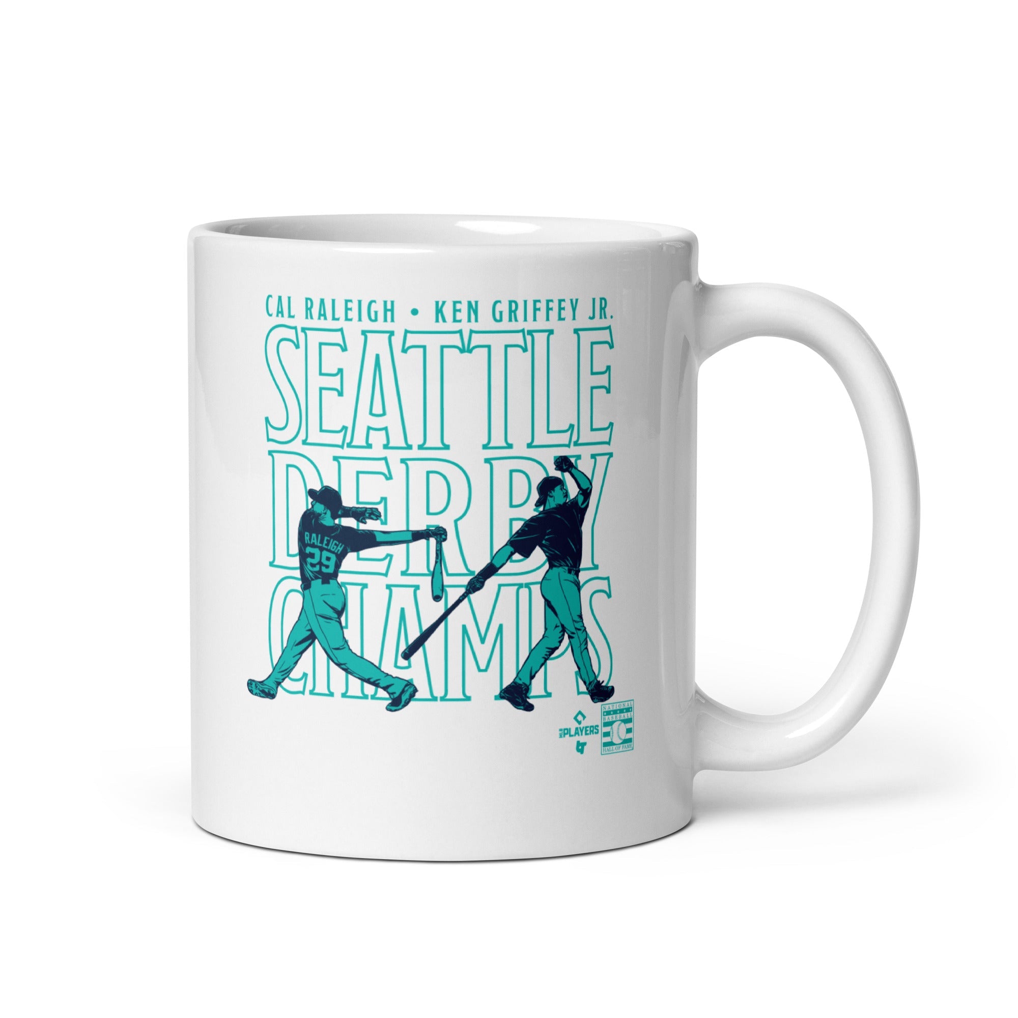 Cal Raleigh & Ken Griffey Jr: Seattle Derby Champs Mug 2