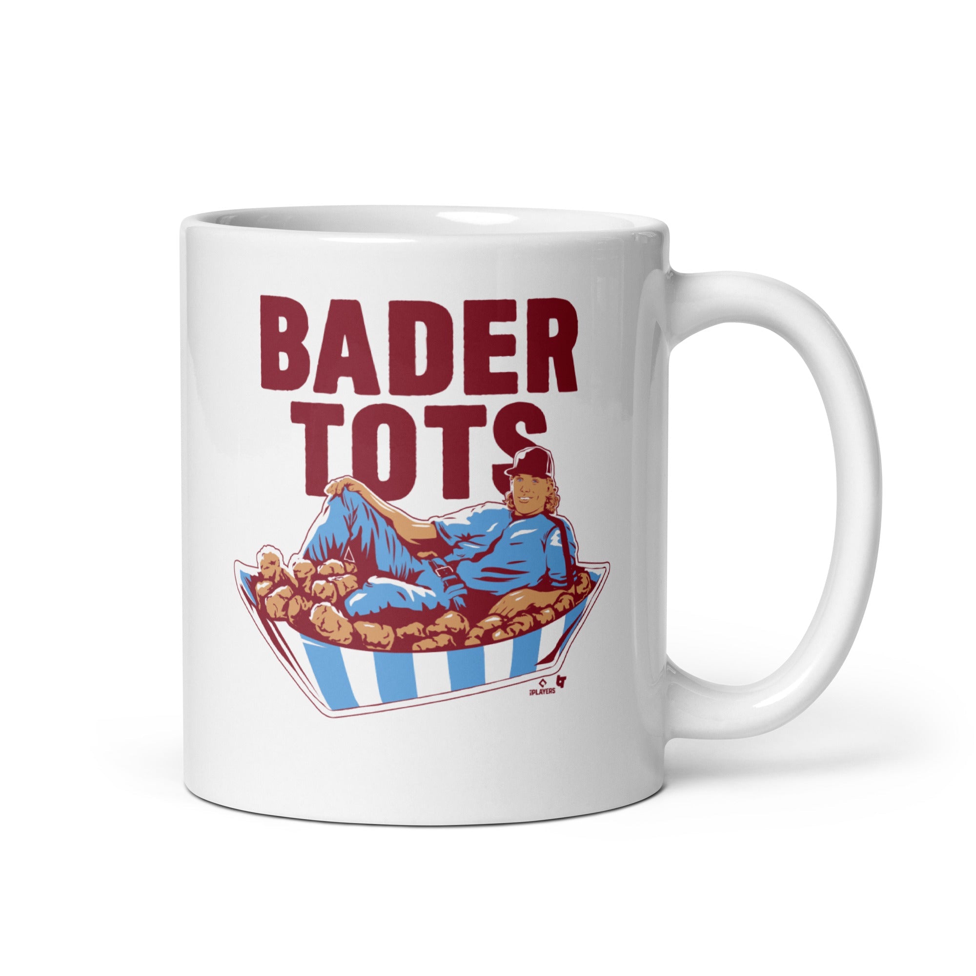 Harrison Bader: Philly Bader Tots Mug 2