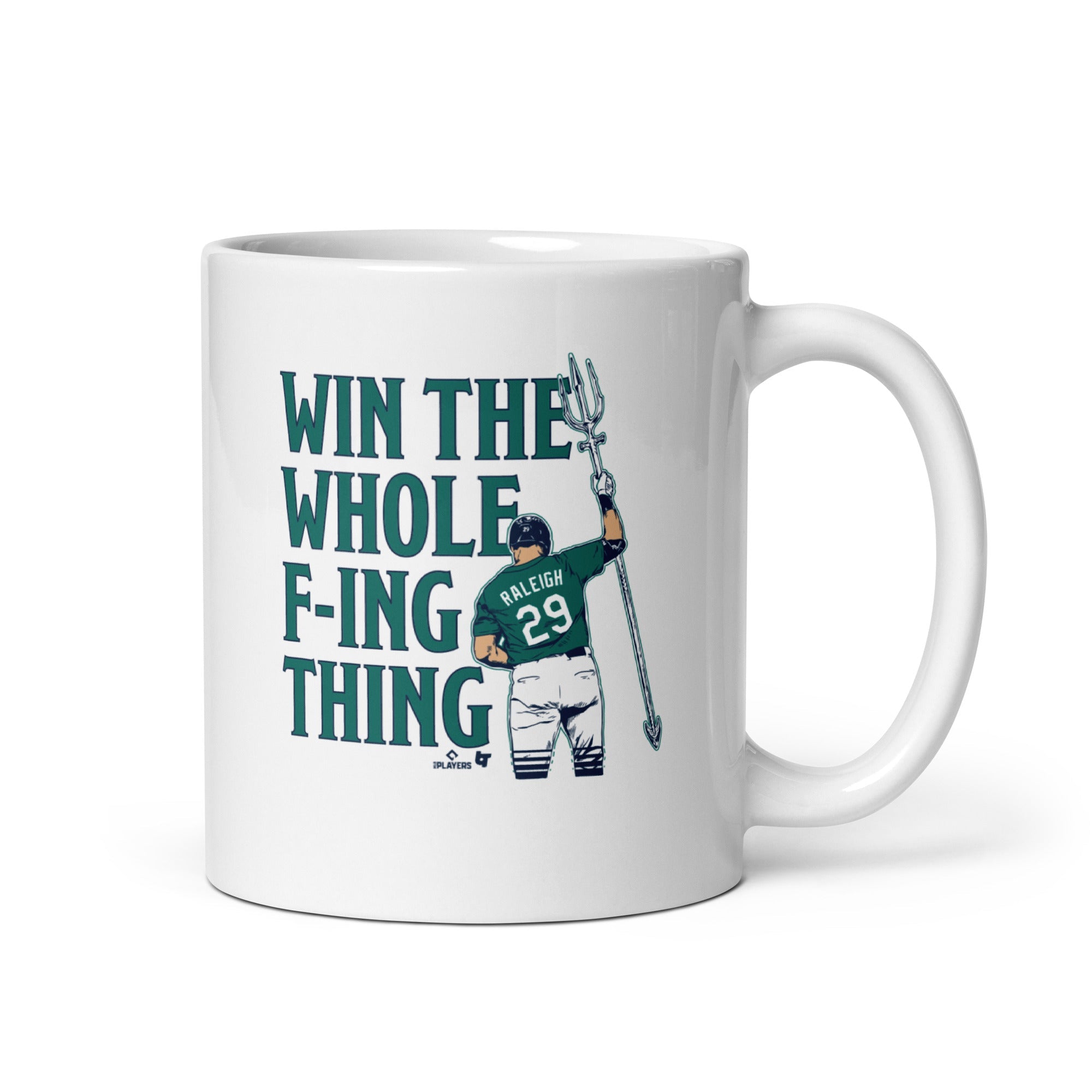 Cal Raleigh: Win the Whole F-ing Thing Mug 2