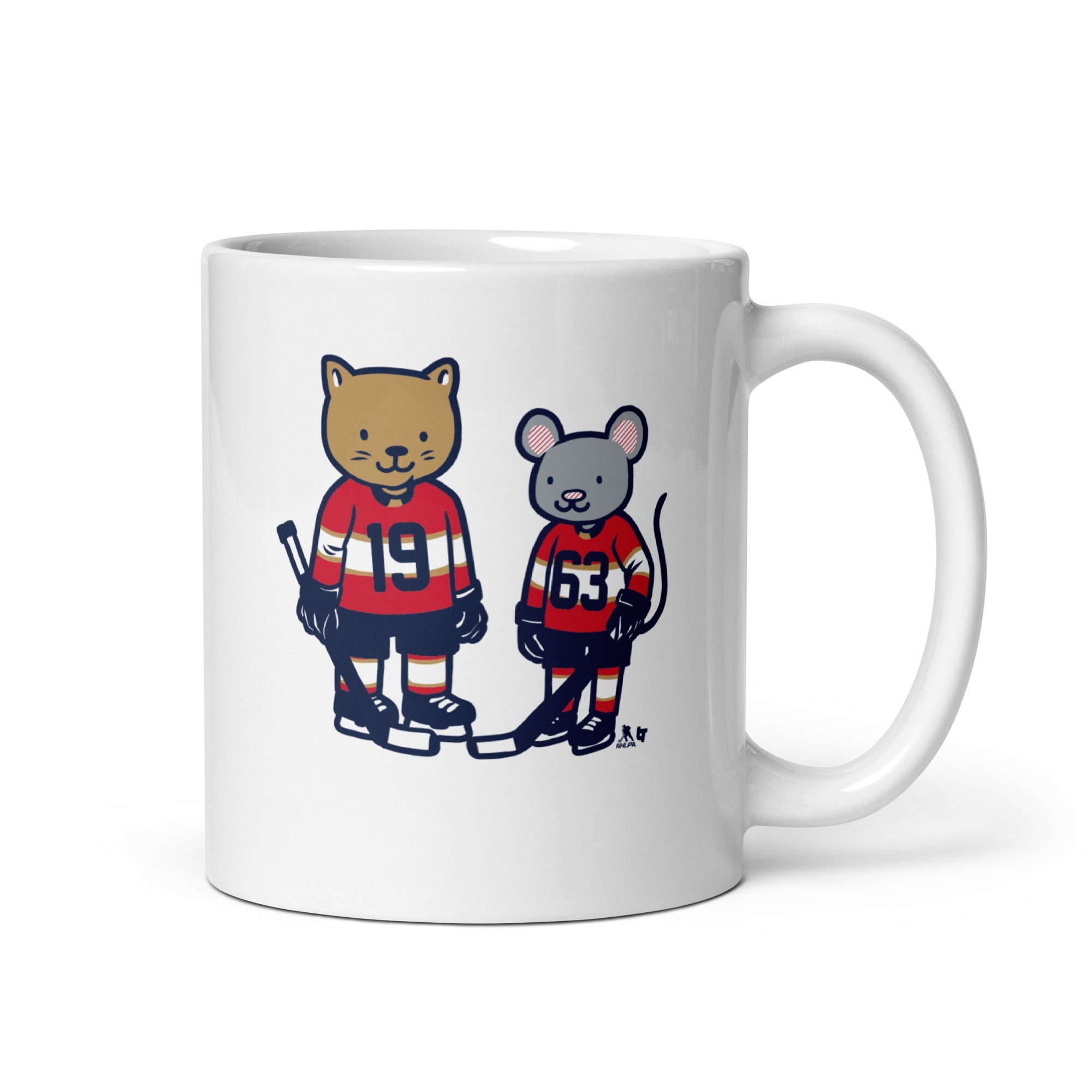 Matthew Tkachuk & Brad Marchand: Cat & Rat Mug 2
