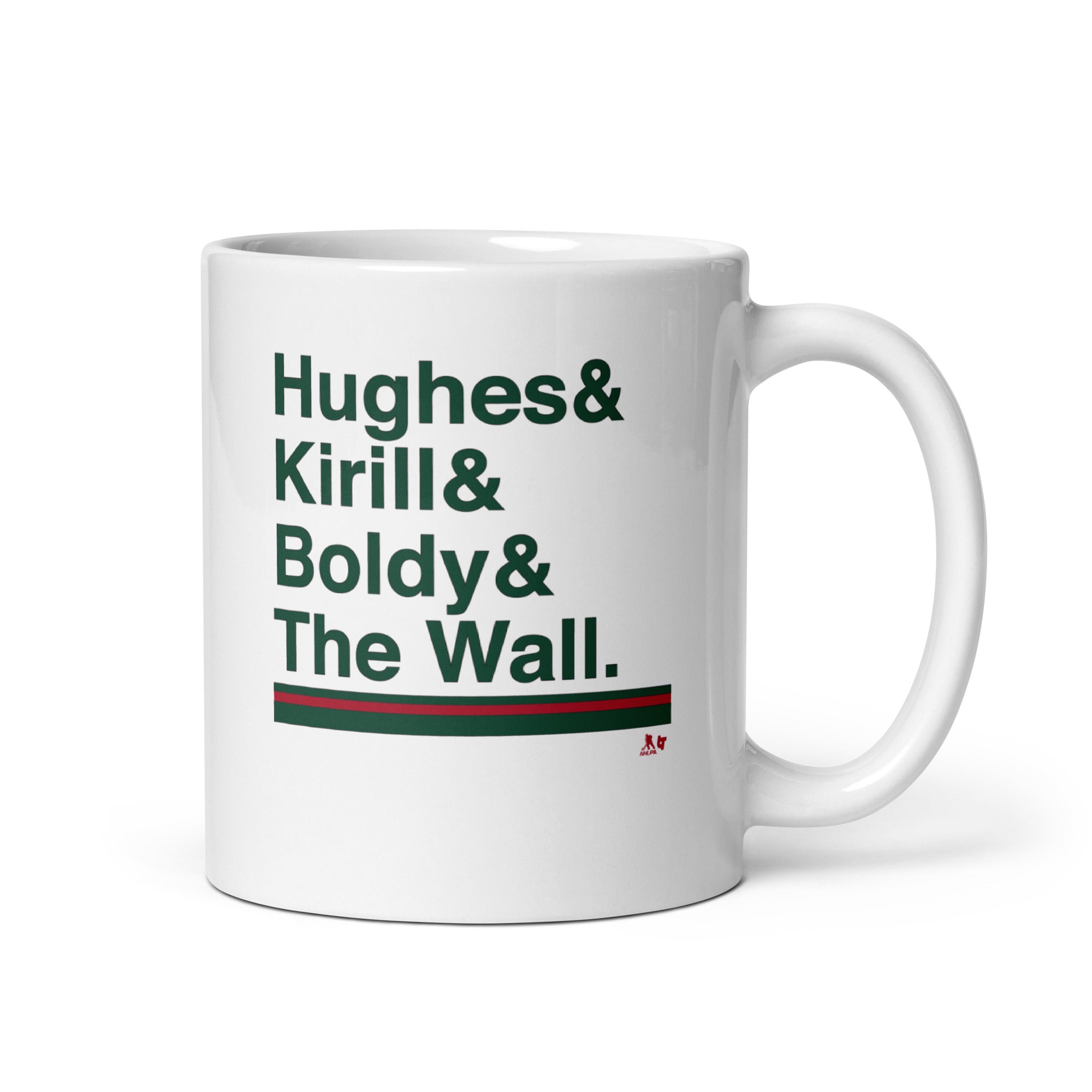 Minnesota Hockey Ampersand: Hughes & Kirill & Boldy & The Wall Mug 2