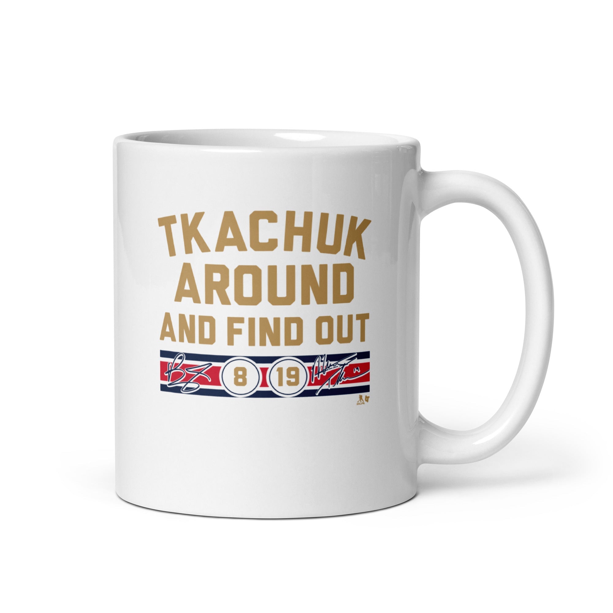 Matthew & Brady Tkachuk Around And Find Out Mug 2