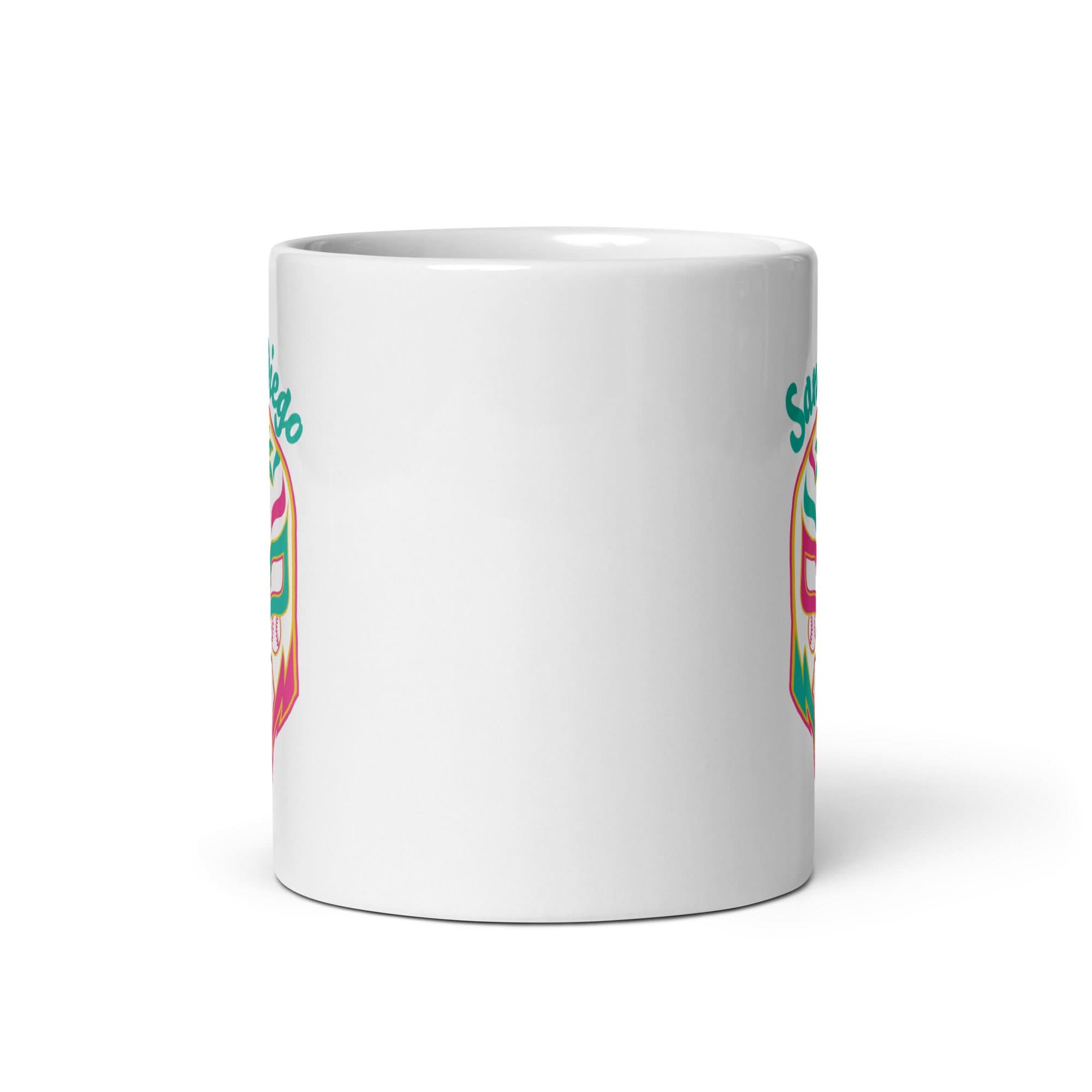 San Diego Lucha Mask Mug 3