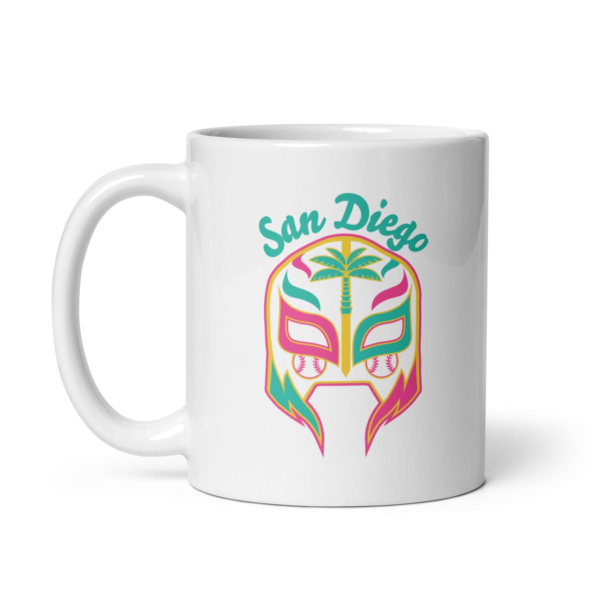 San Diego Lucha Mask Mug 2