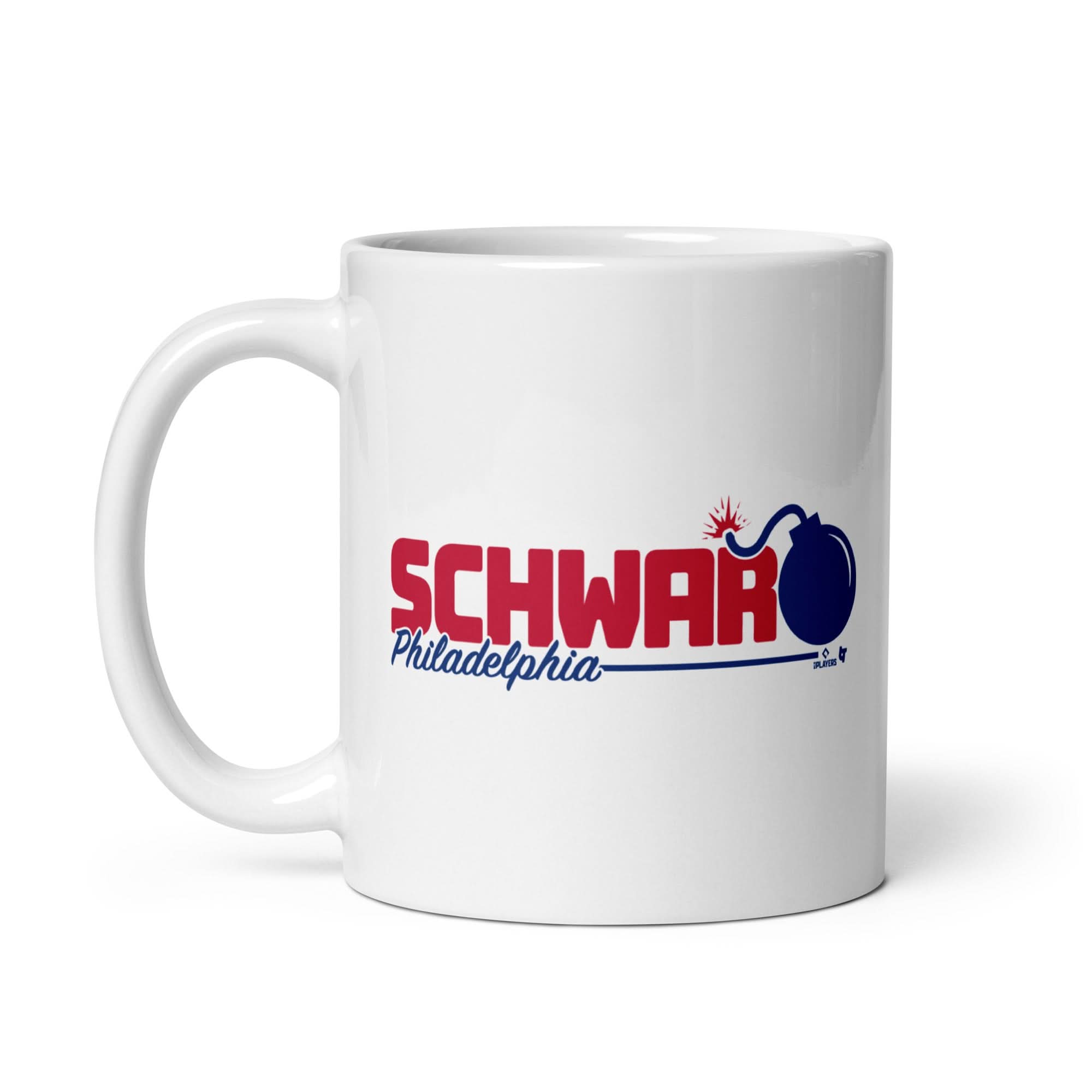 Kyle Schwarber: Schwarbomb Logo Mug 3