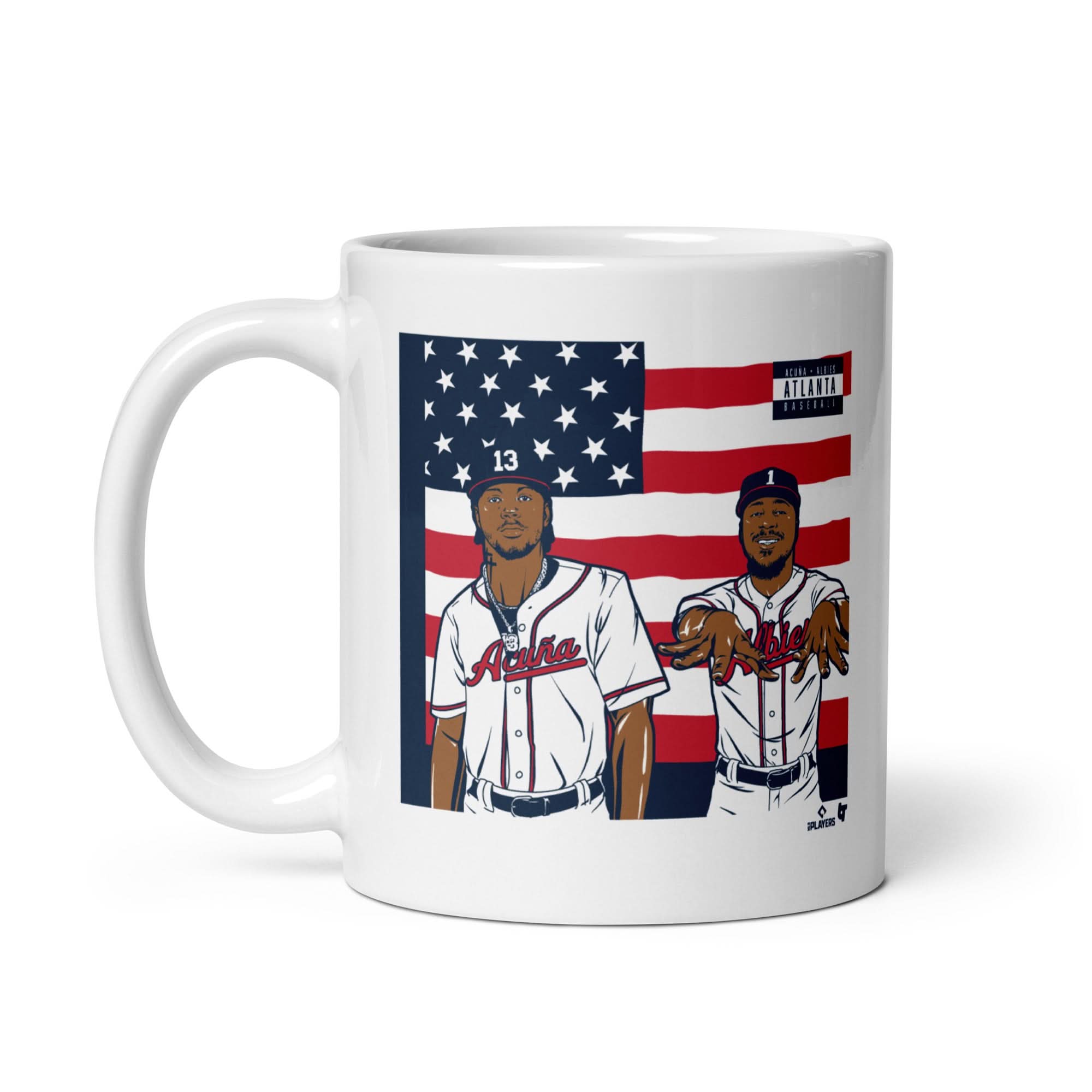 Ronald Acuña Jr.. & Ozzie Albies: ATL Icons Mug 3