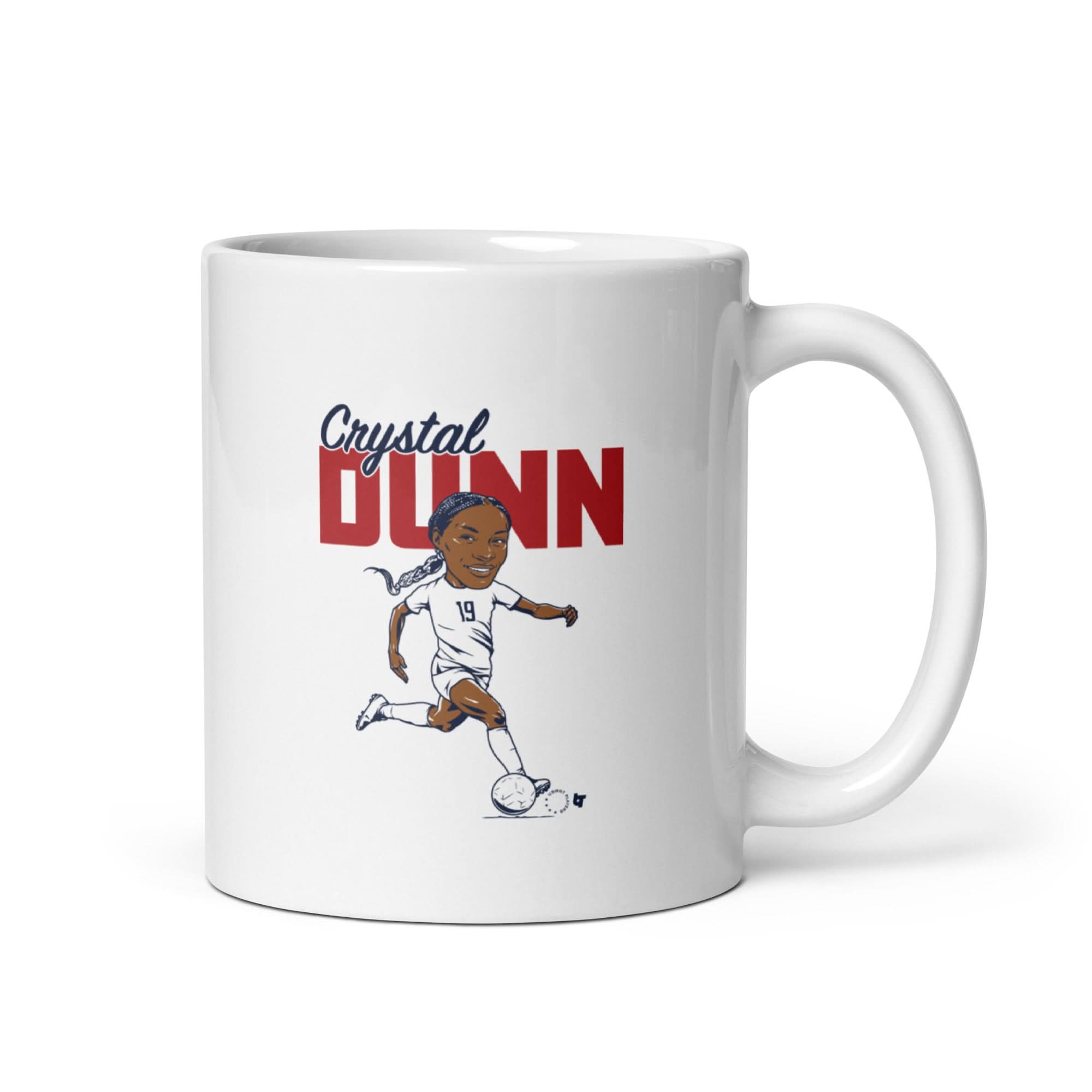 Crystal Dunn: Caricature Mug 2