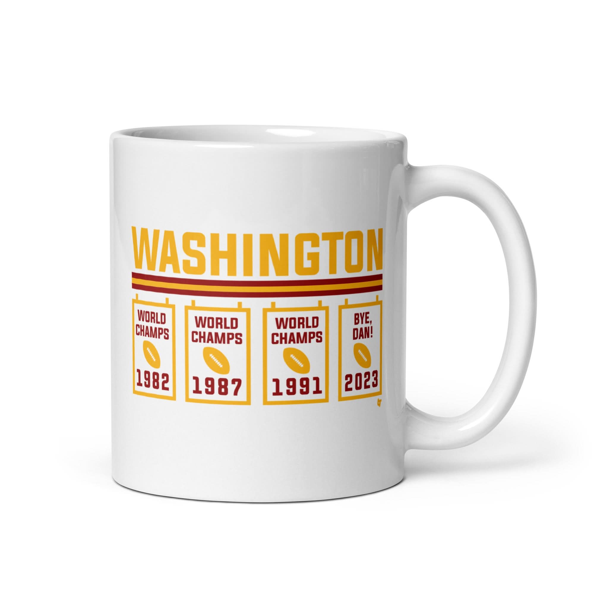 Washington Bye Dan Banners Mug 1