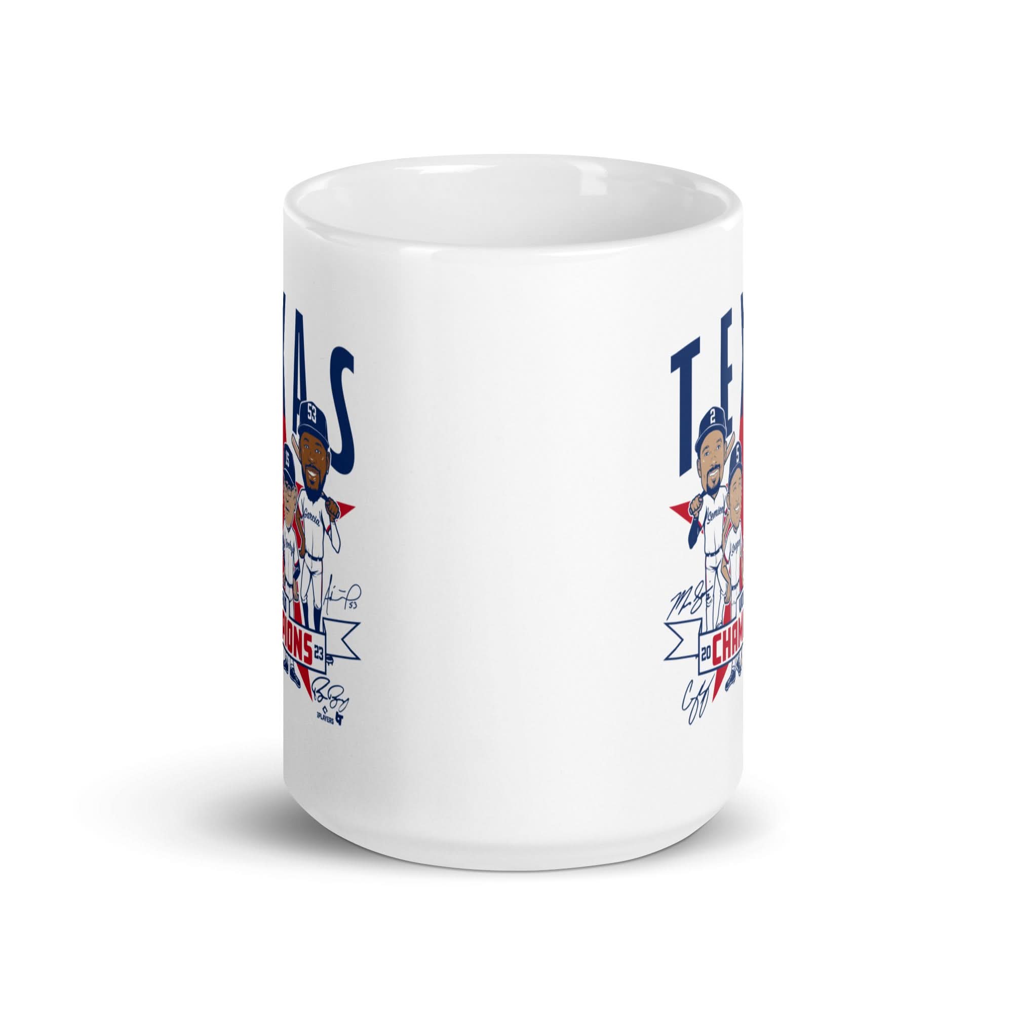 Texas Baseball: World Champions Caricatures Mug 6