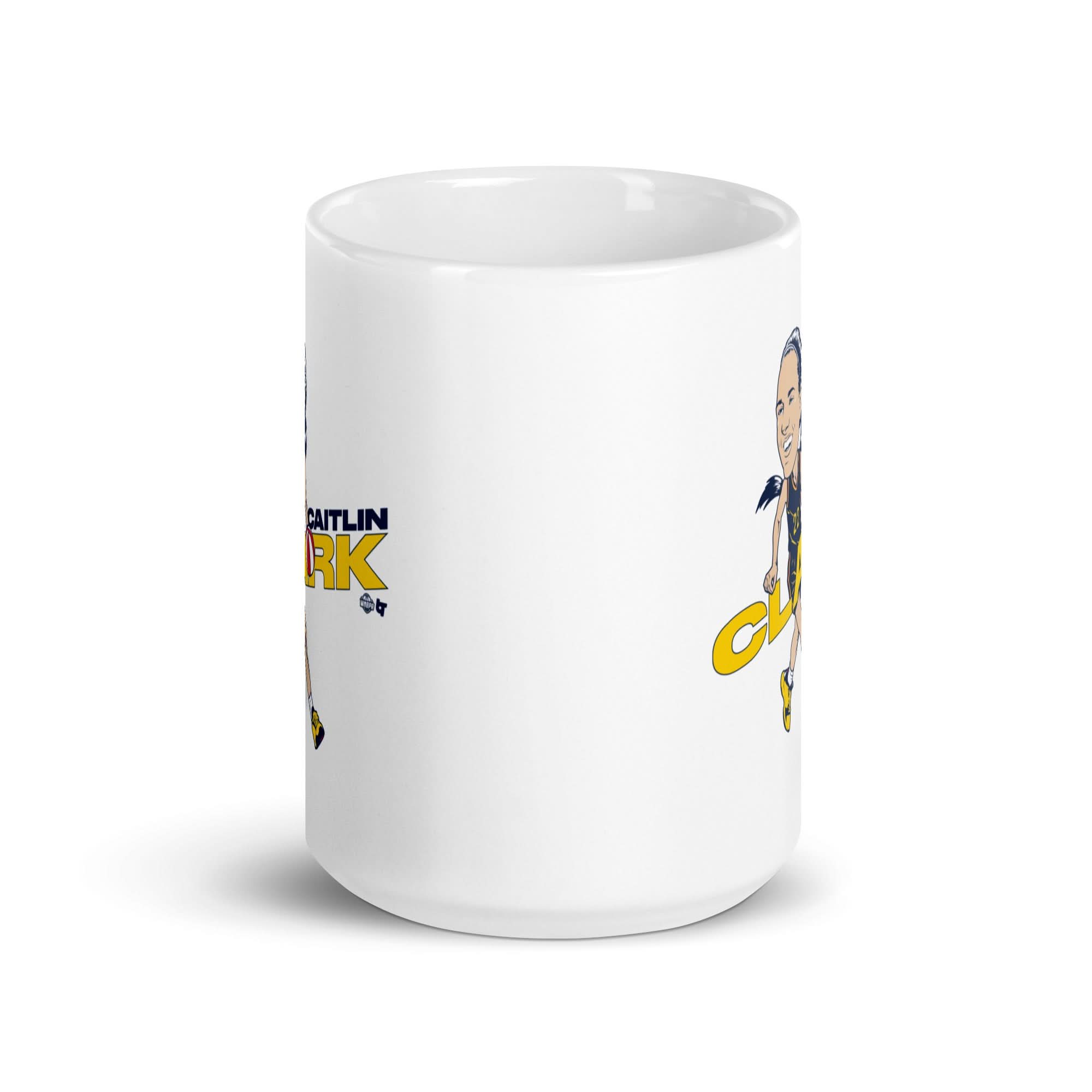 Caitlin Clark: Caricature - Indiana Mug 6
