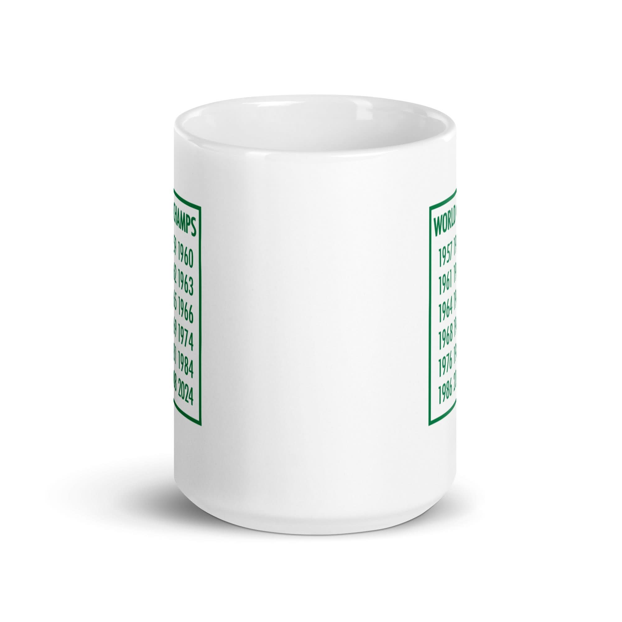 Boston Basketball: 18-Time World Champions Mug 6