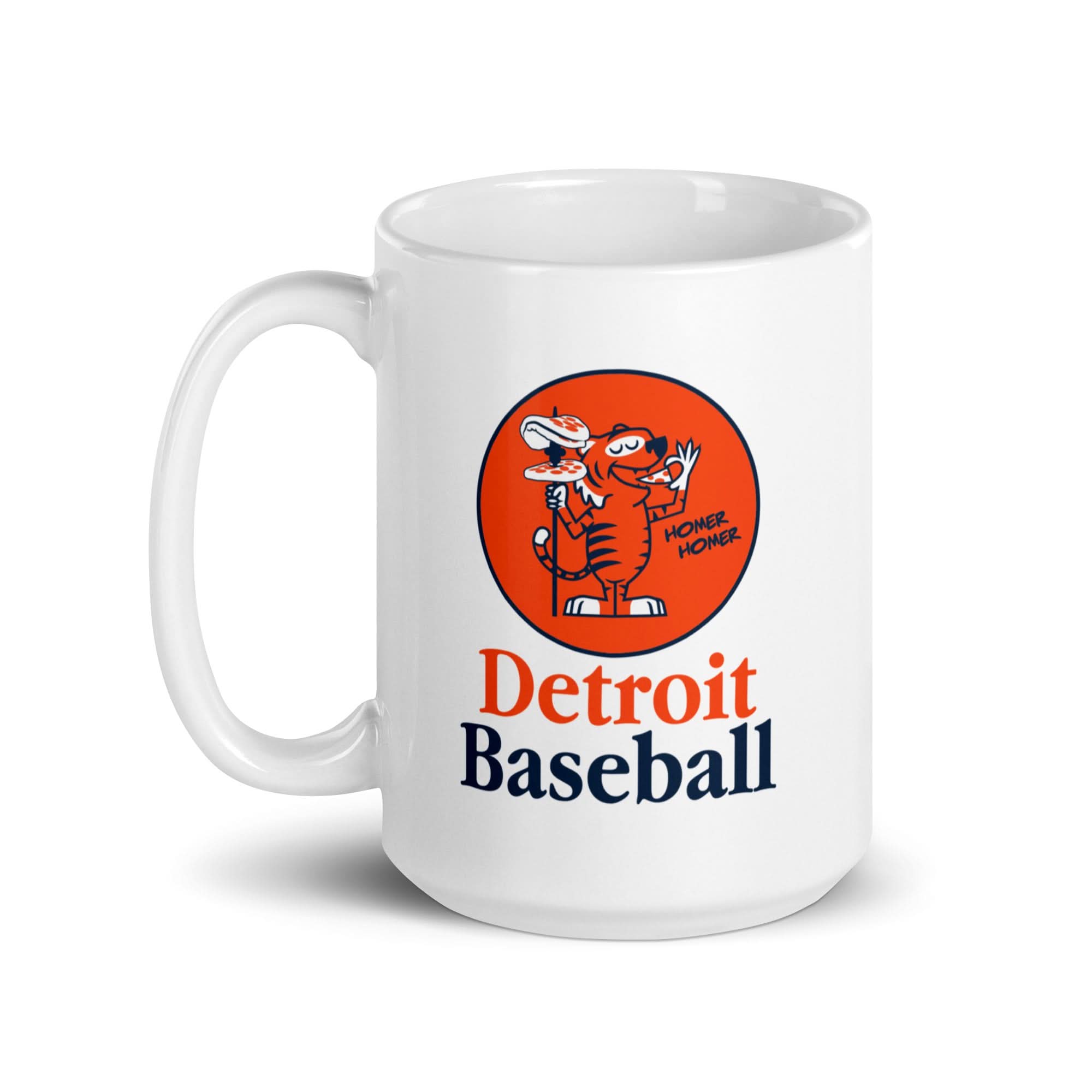 Detroit Baseball Pizza Spear Mug 5