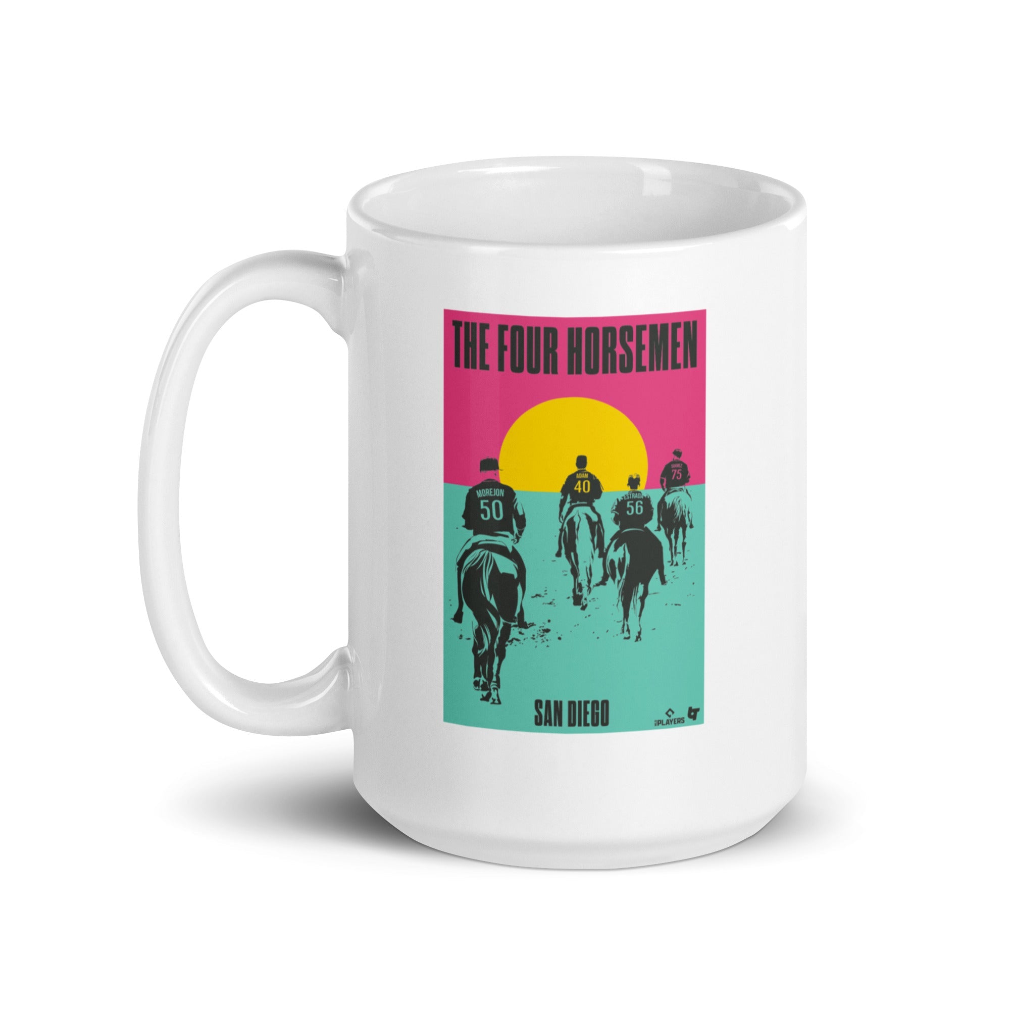 Adrian Morejon, Jason Adam, Jeremiah Estrada, Robert Suarez: The Four Horsemen Mug 5
