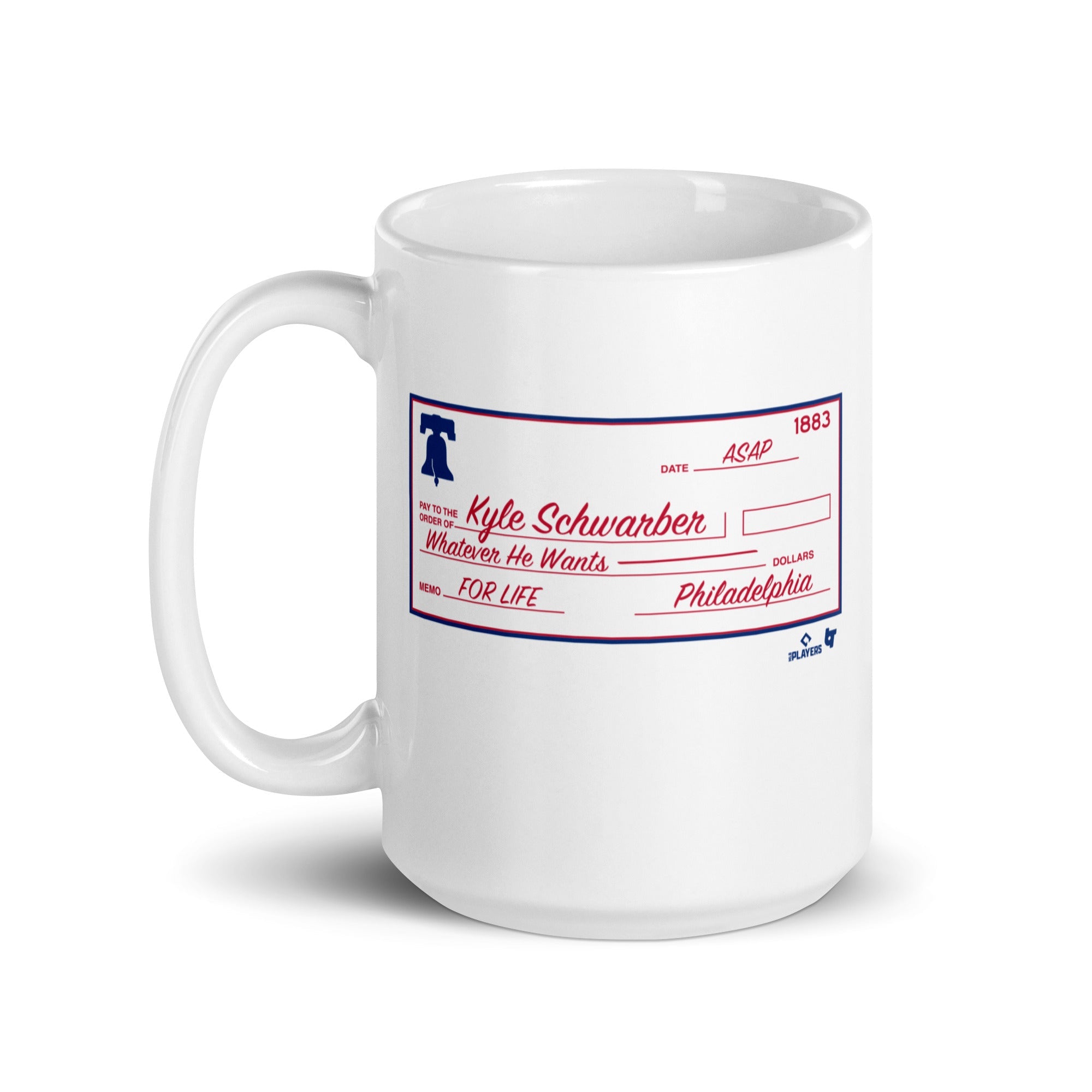 Kyle Schwarber: Blank Check Mug 5