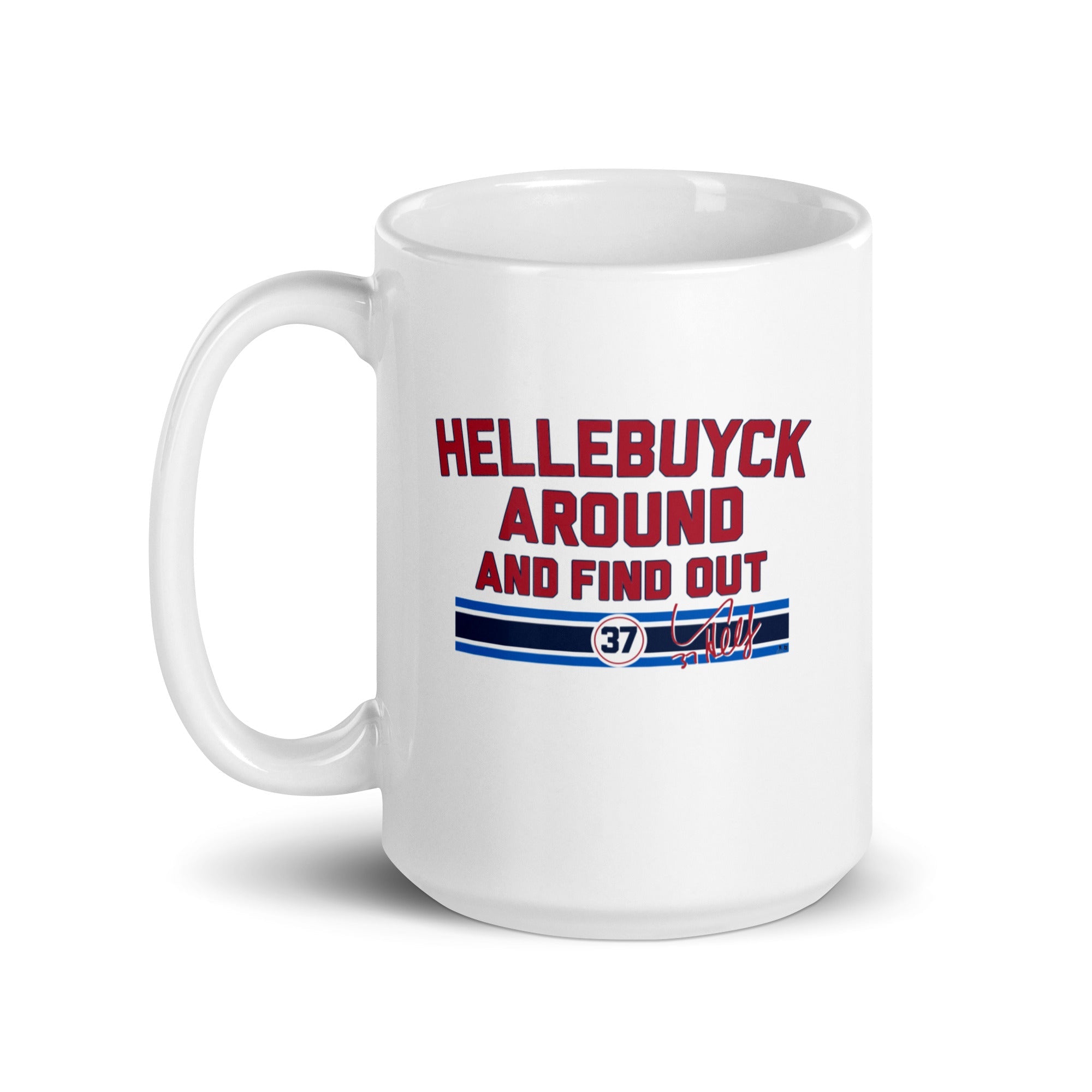 Connor Hellebuyck Around and Find Out Mug 5