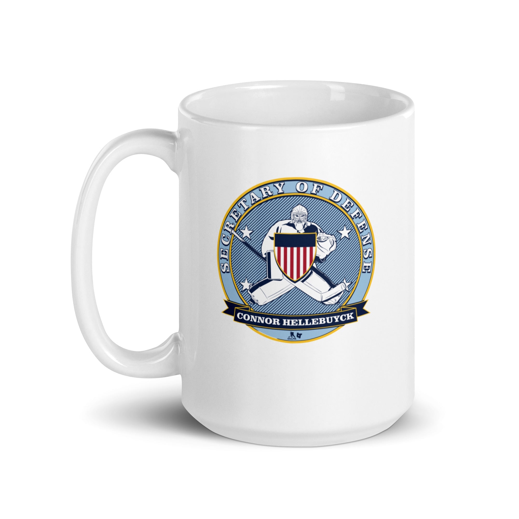 Connor Hellebuyck: Secretary of Defense Mug 5