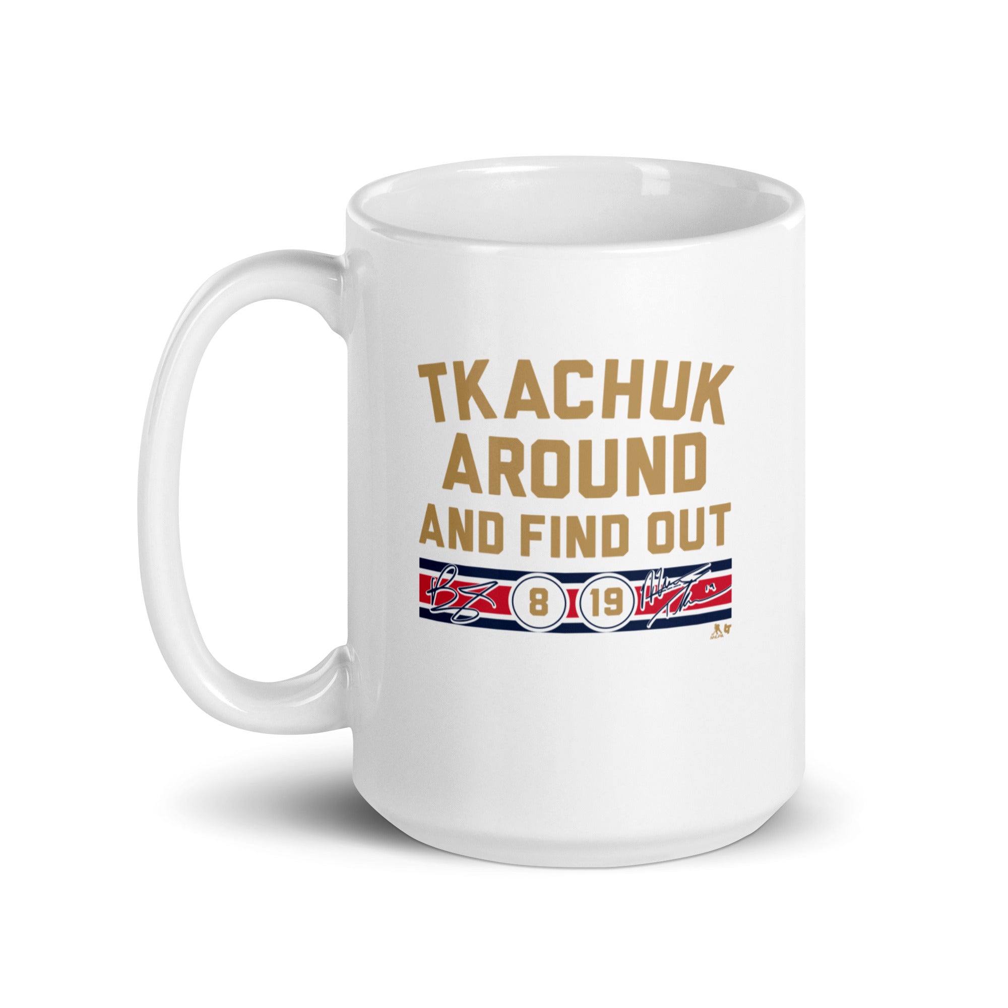 Matthew & Brady Tkachuk Around And Find Out Mug 5