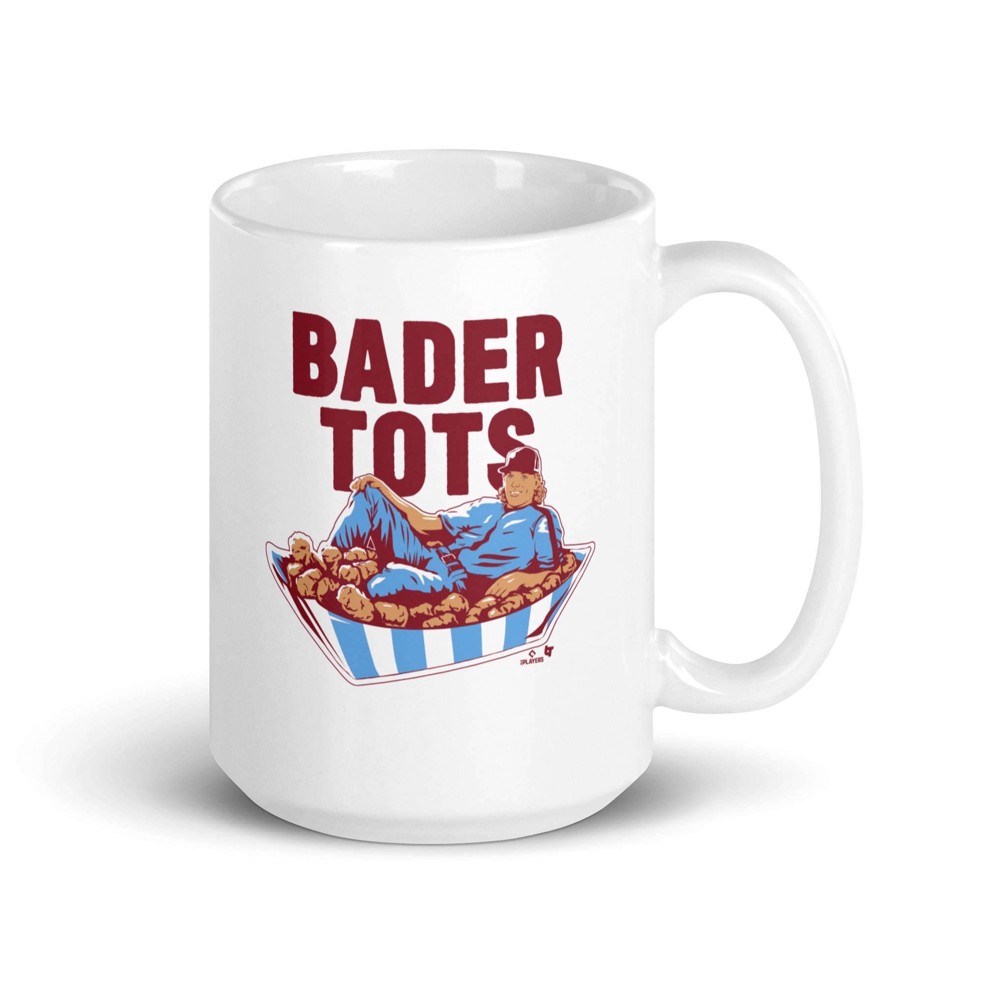 Harrison Bader: Philly Bader Tots Mug 1