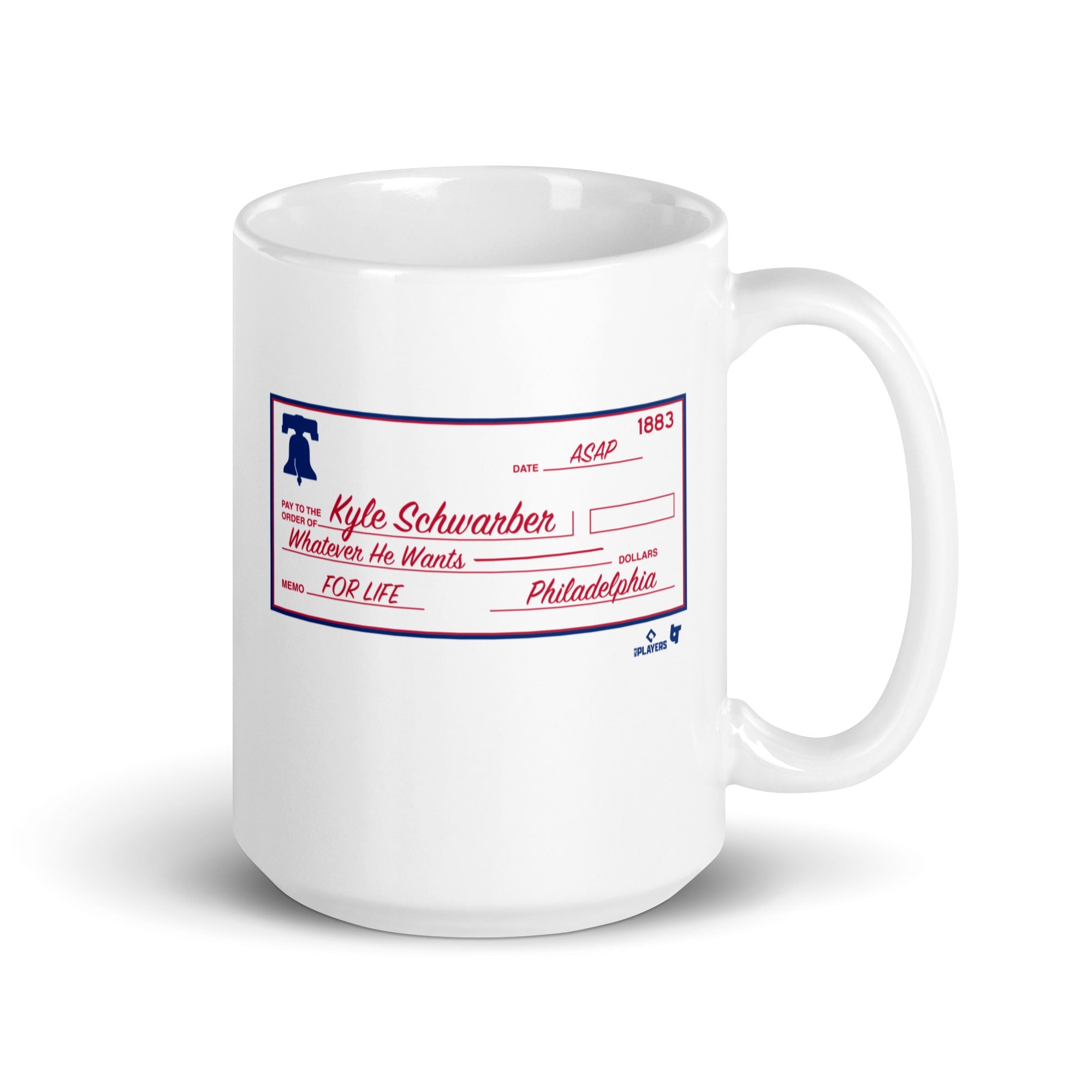 Kyle Schwarber: Blank Check Mug 1