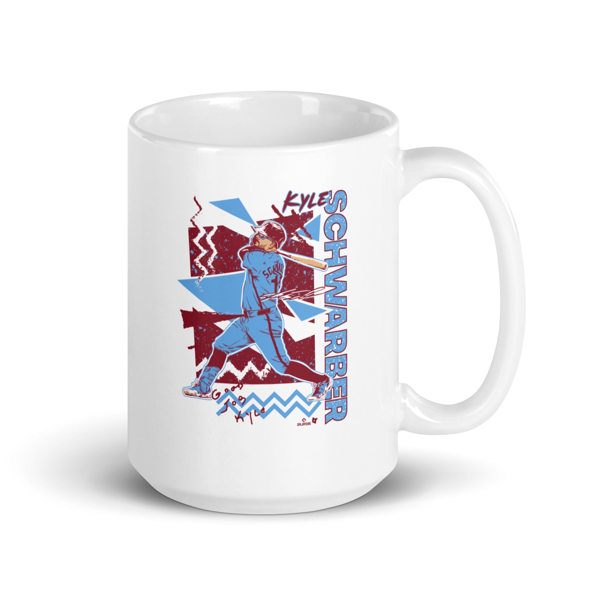 Kyle Schwarber: 90s Style Mug 1