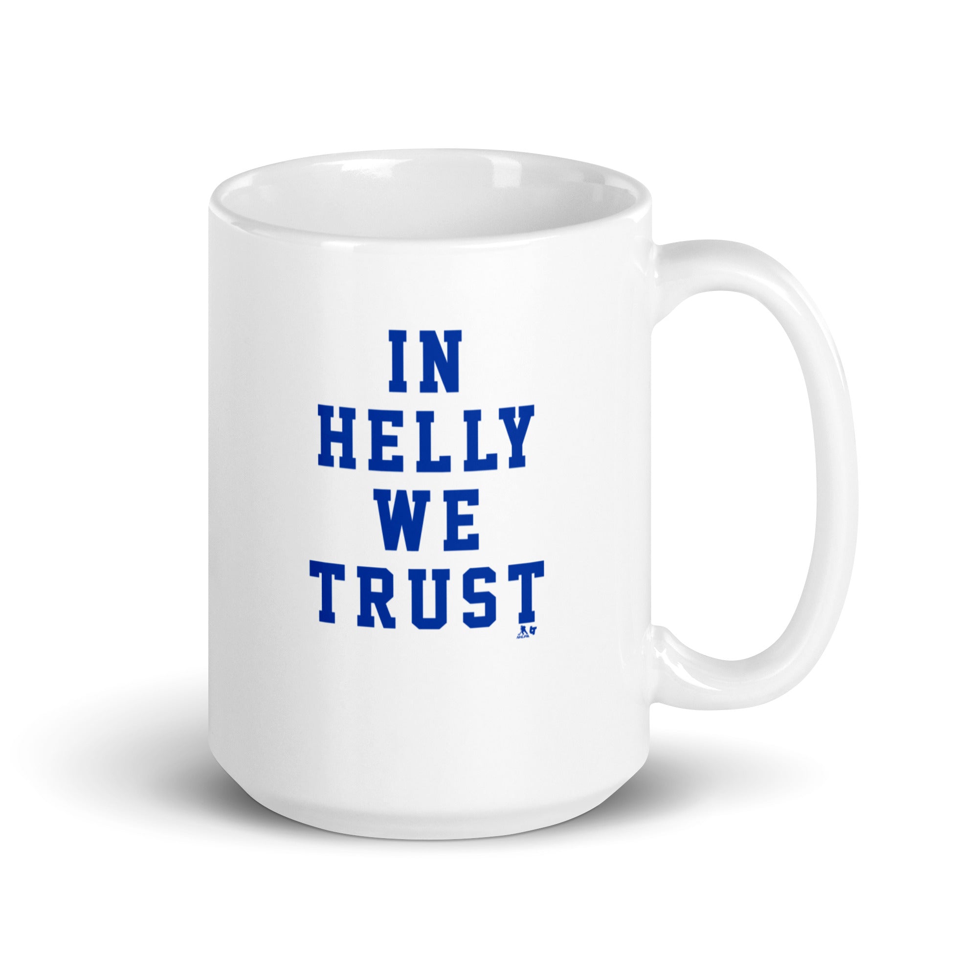 Connor Hellebuyck: In Helly We Trust Mug 1