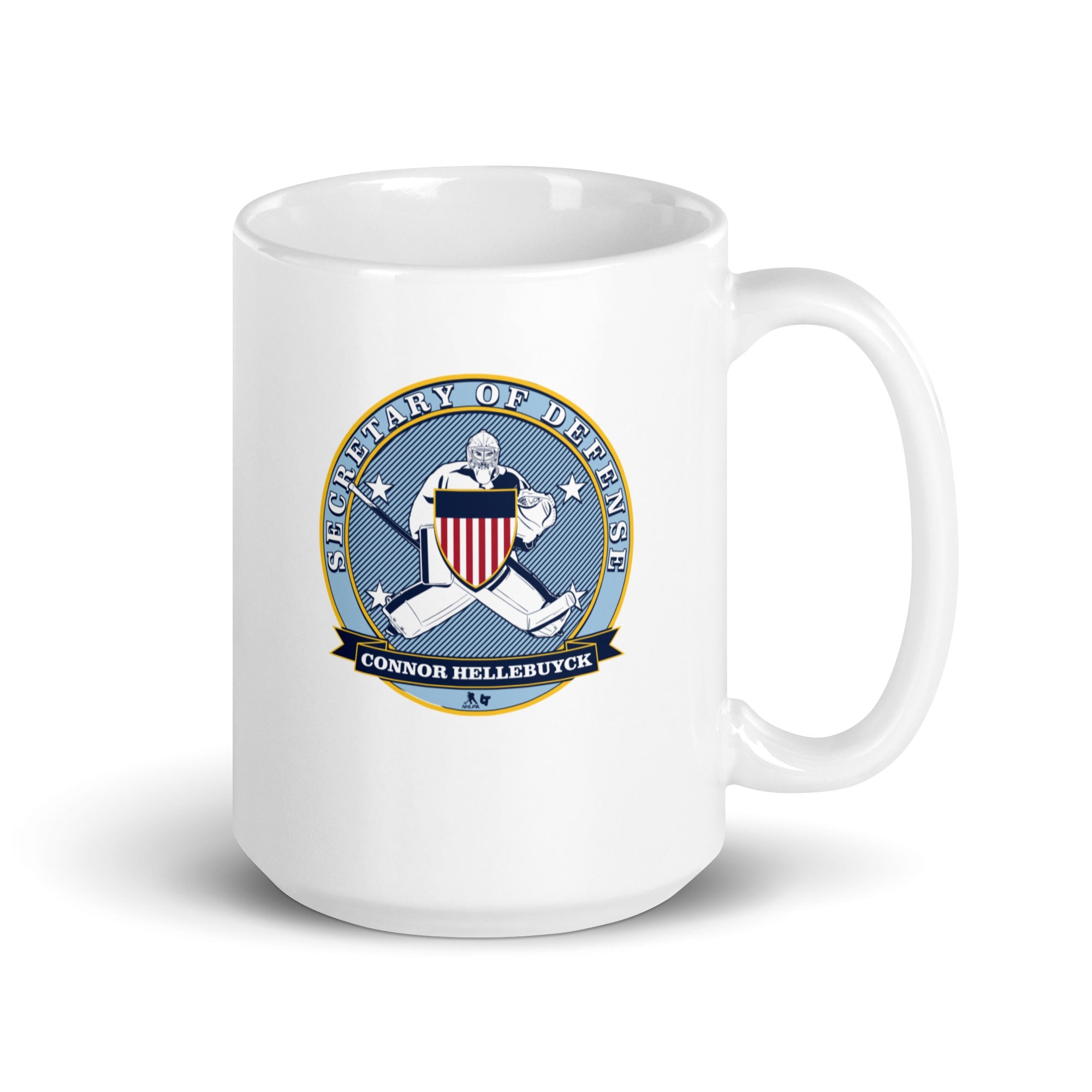 Connor Hellebuyck: Secretary of Defense Mug 1