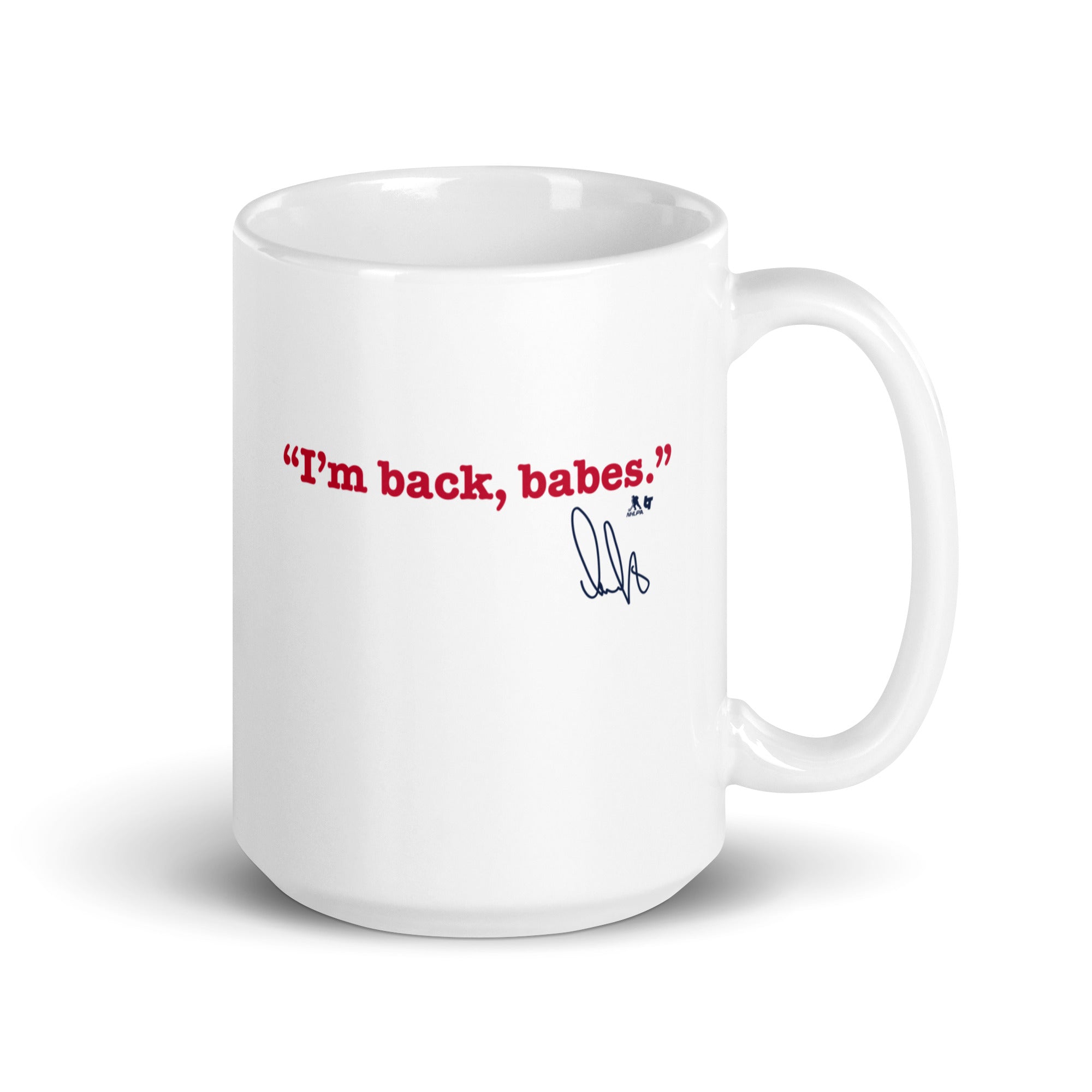 Alex Ovechkin: I'm Back Babes Mug 1