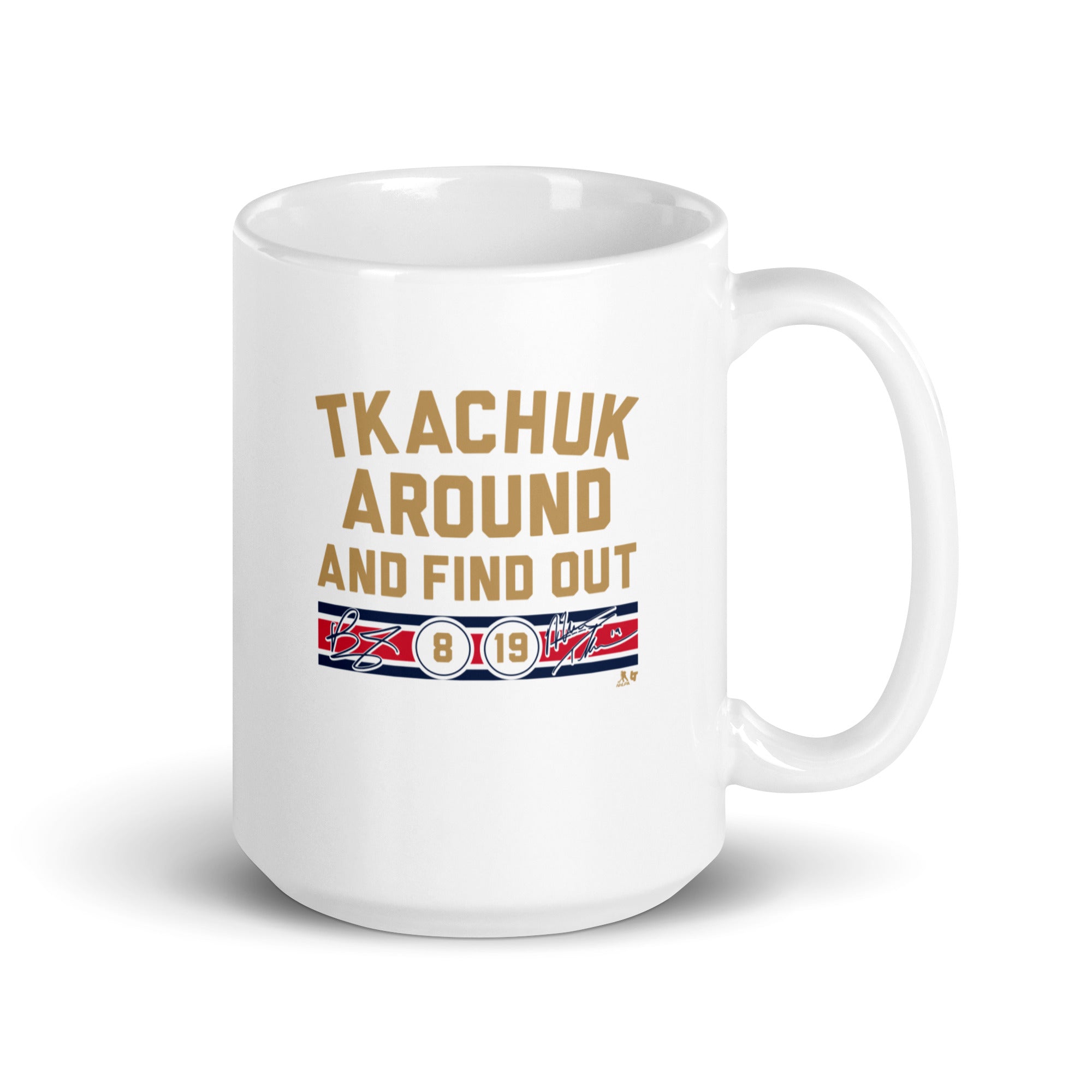 Matthew & Brady Tkachuk Around And Find Out Mug 1