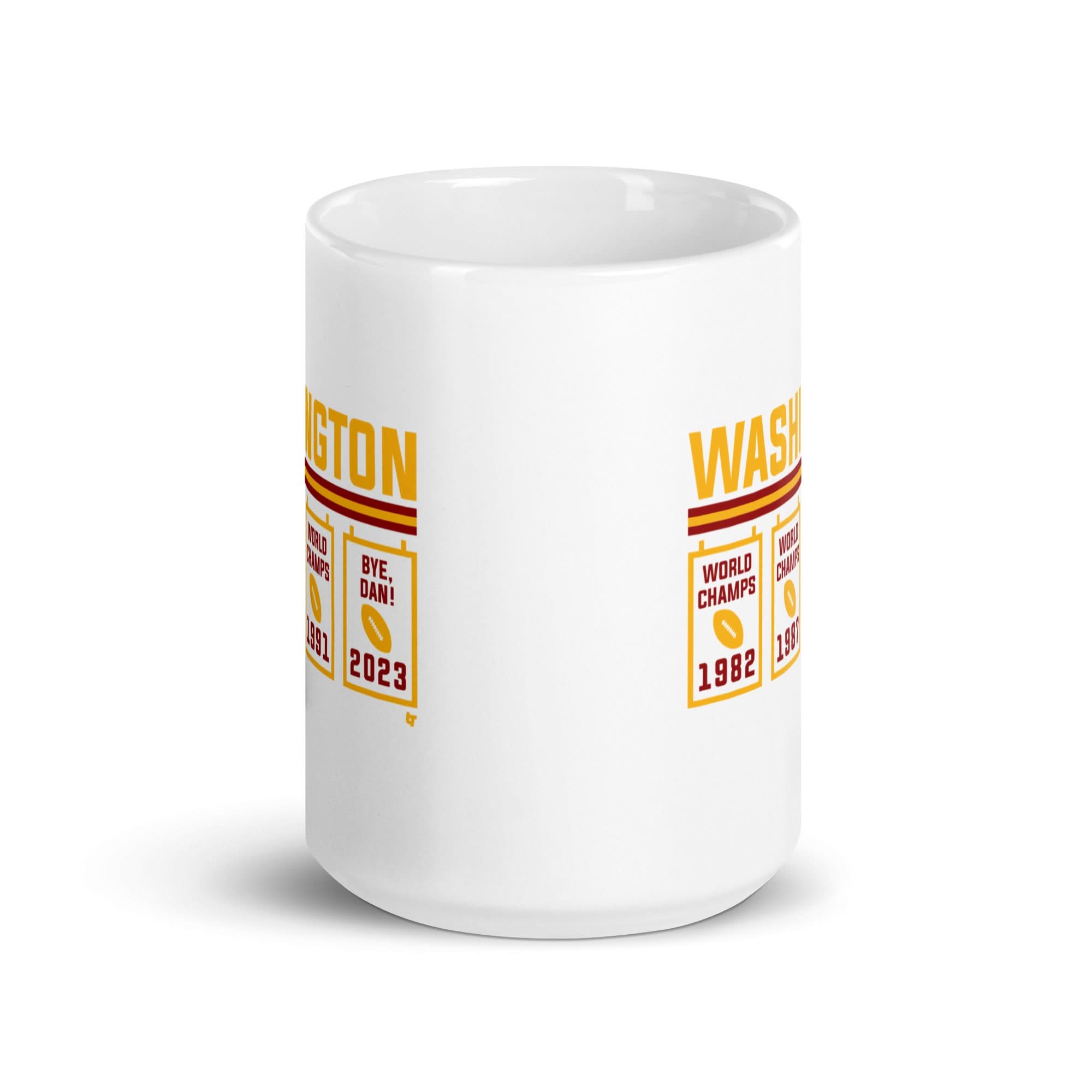 Washington Bye Dan Banners Mug 6